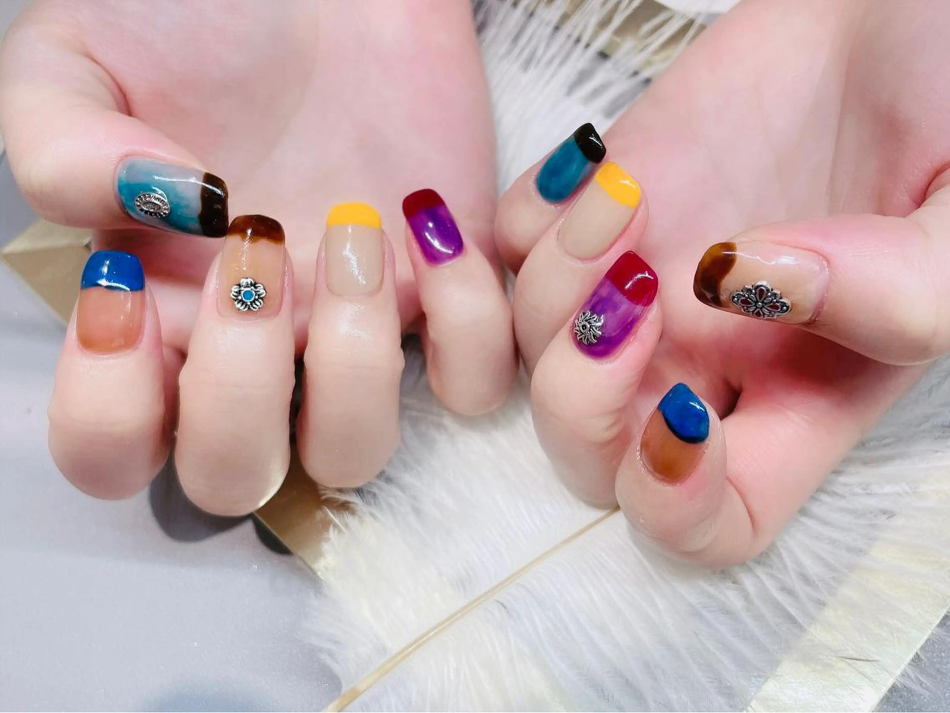 ネイル 長さだし専門店 M2　rikaのネイルデザイン