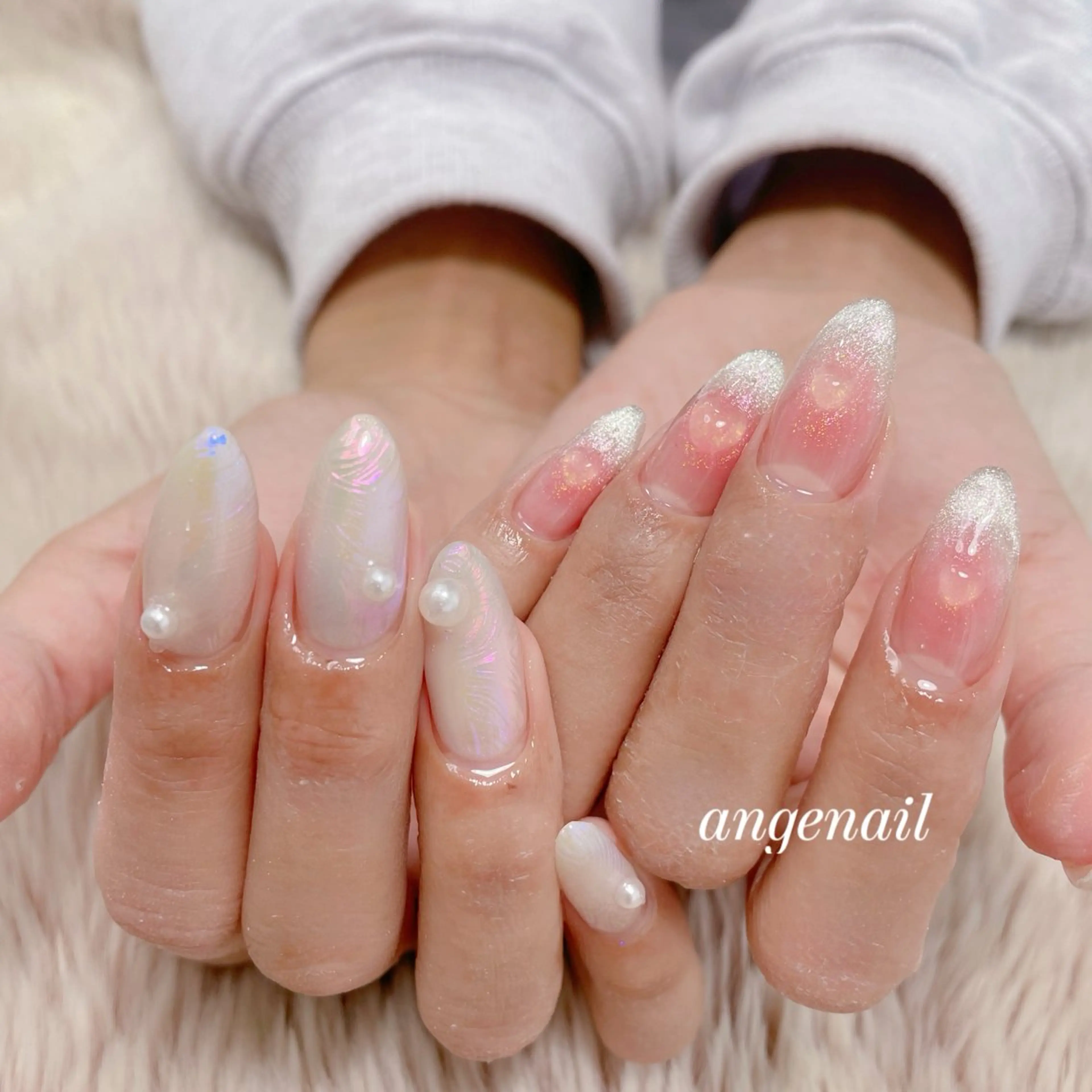 ネイル ハンドネイル オーナーネイリスト MAKIのネイルデザイン