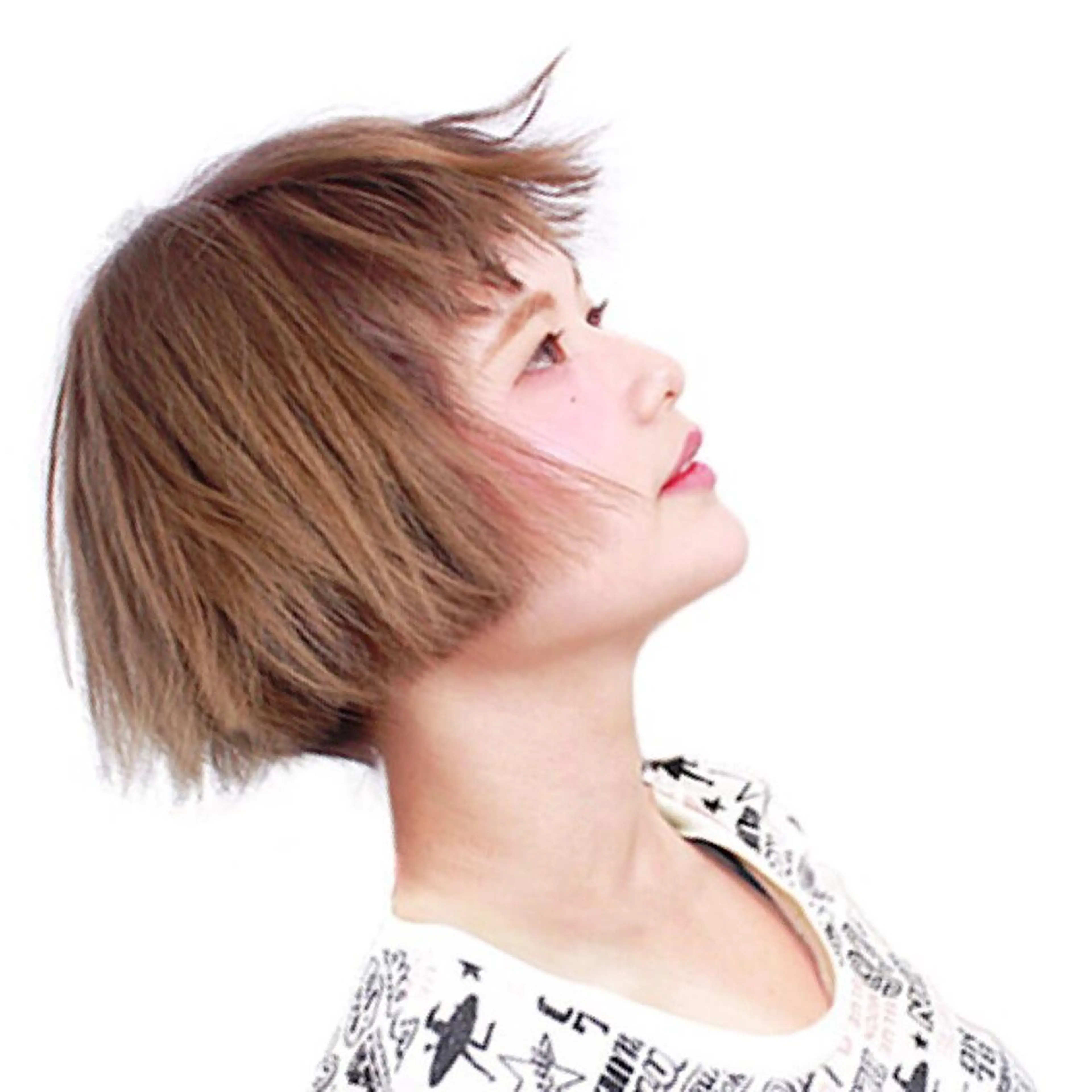 ショート ショートボブ ボブ ショートヘア 外ハネヘア Chardon✂️ 平田佳奈子💄のヘアスタイル