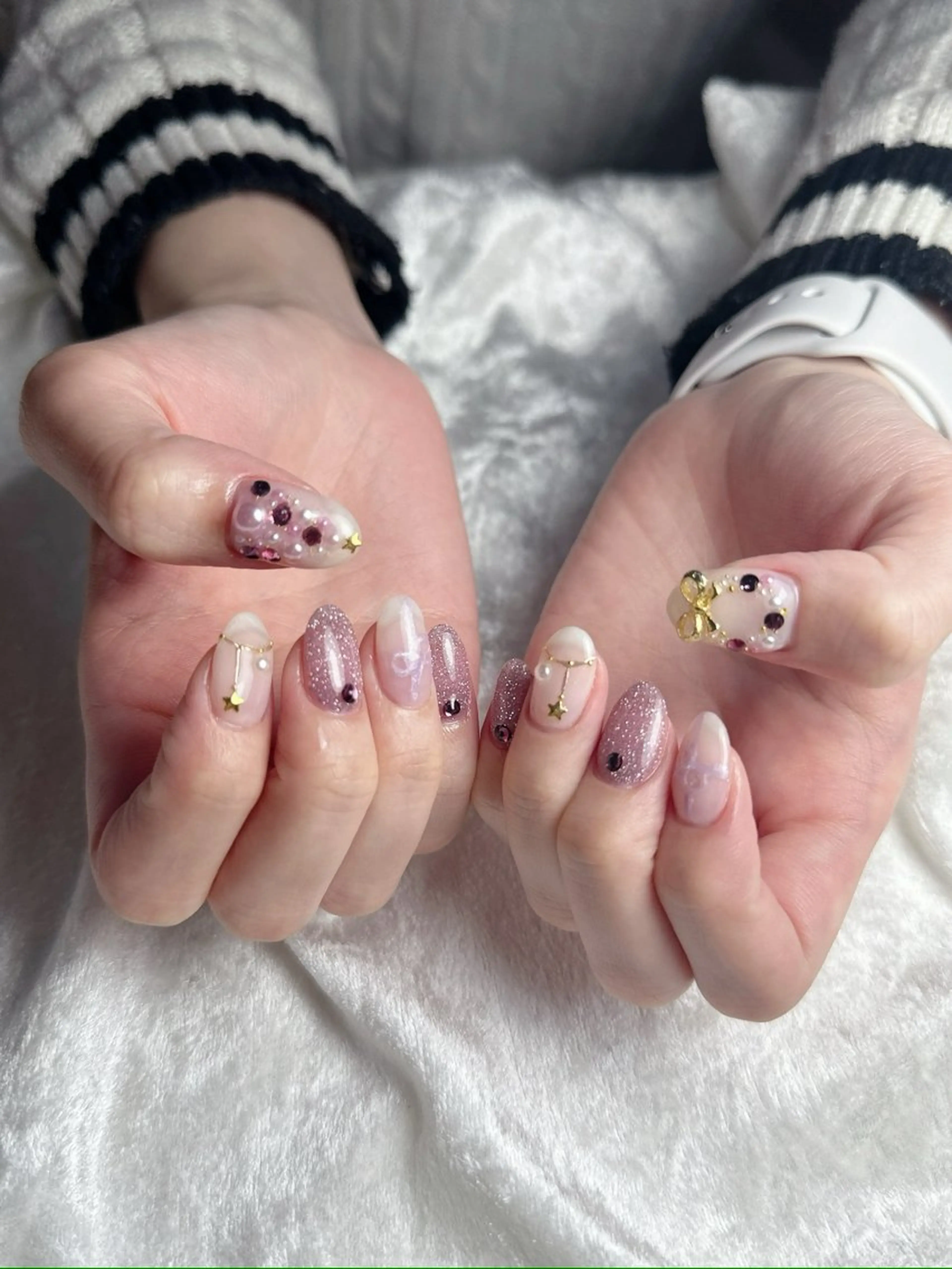 ネイル ハンドネイル うにゃねいる🌷 Mayaのネイルデザイン