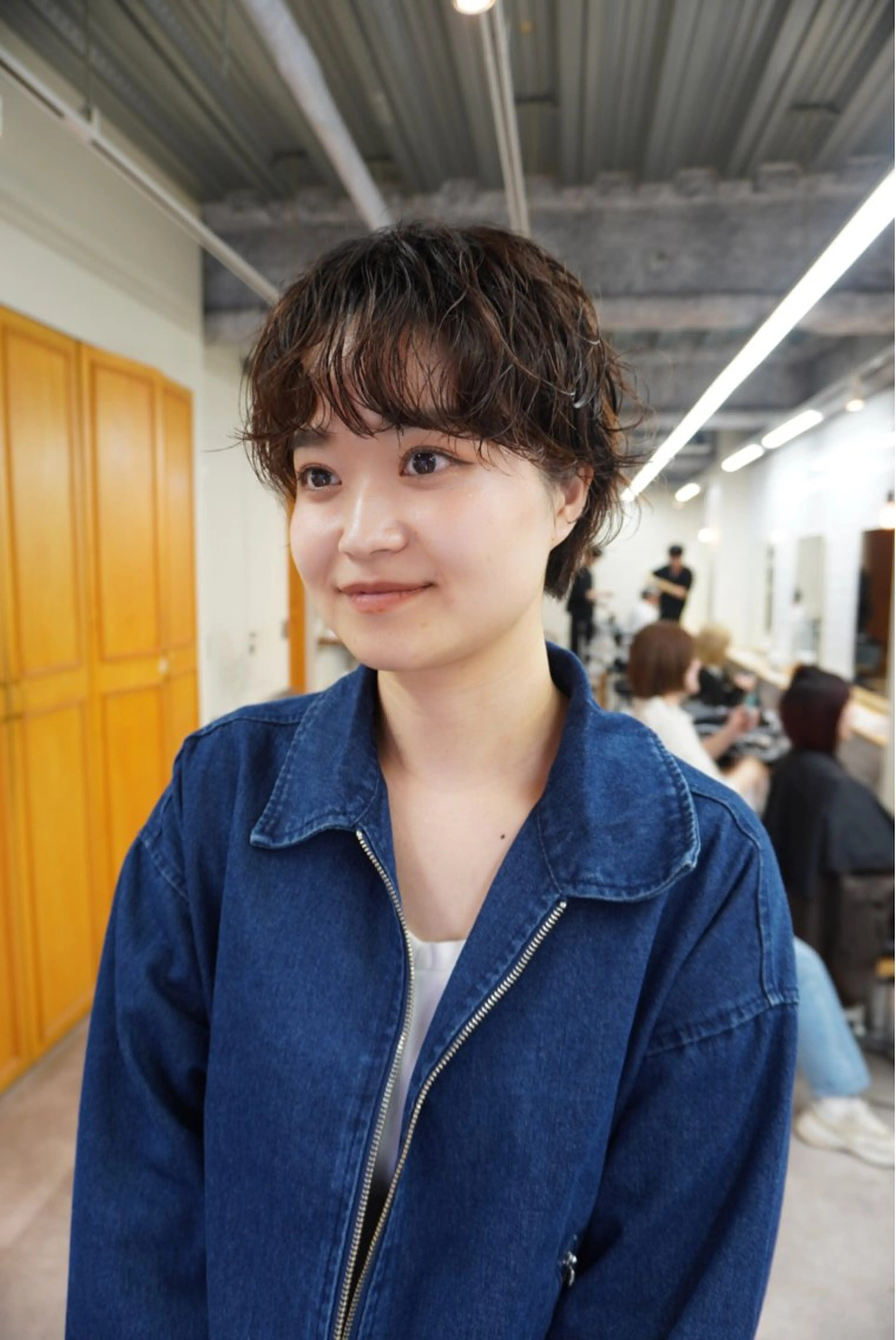 ショート パーマ ショートヘア カット パーマ benji仙台所属・KOKI/ ボブ/ パーマ/透明感カラーのヘアスタイル