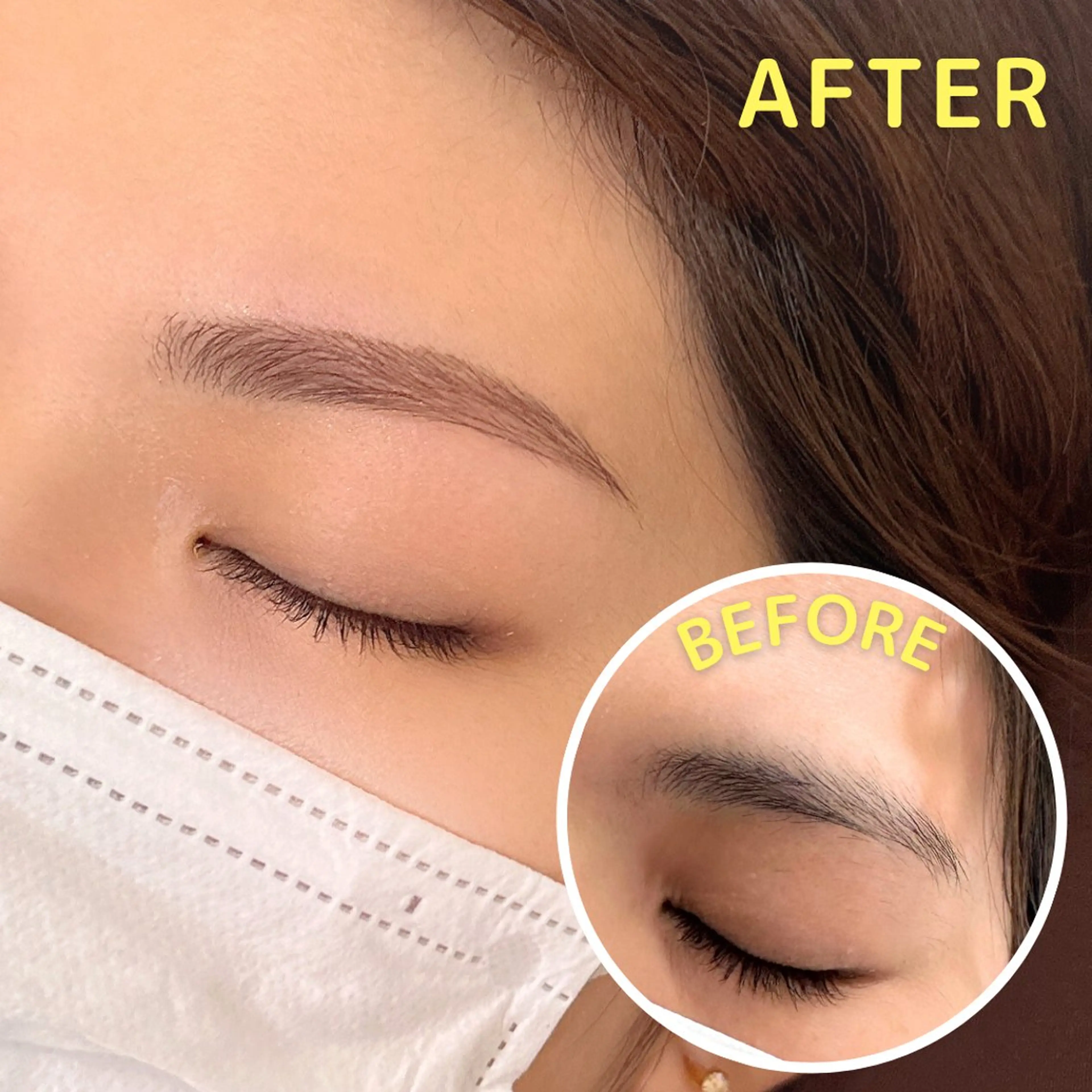 アイブロウ ワックス脱毛 眉カット その他(アイブロウ) HAIR&MAKE POSH 日暮里のネイルデザイン