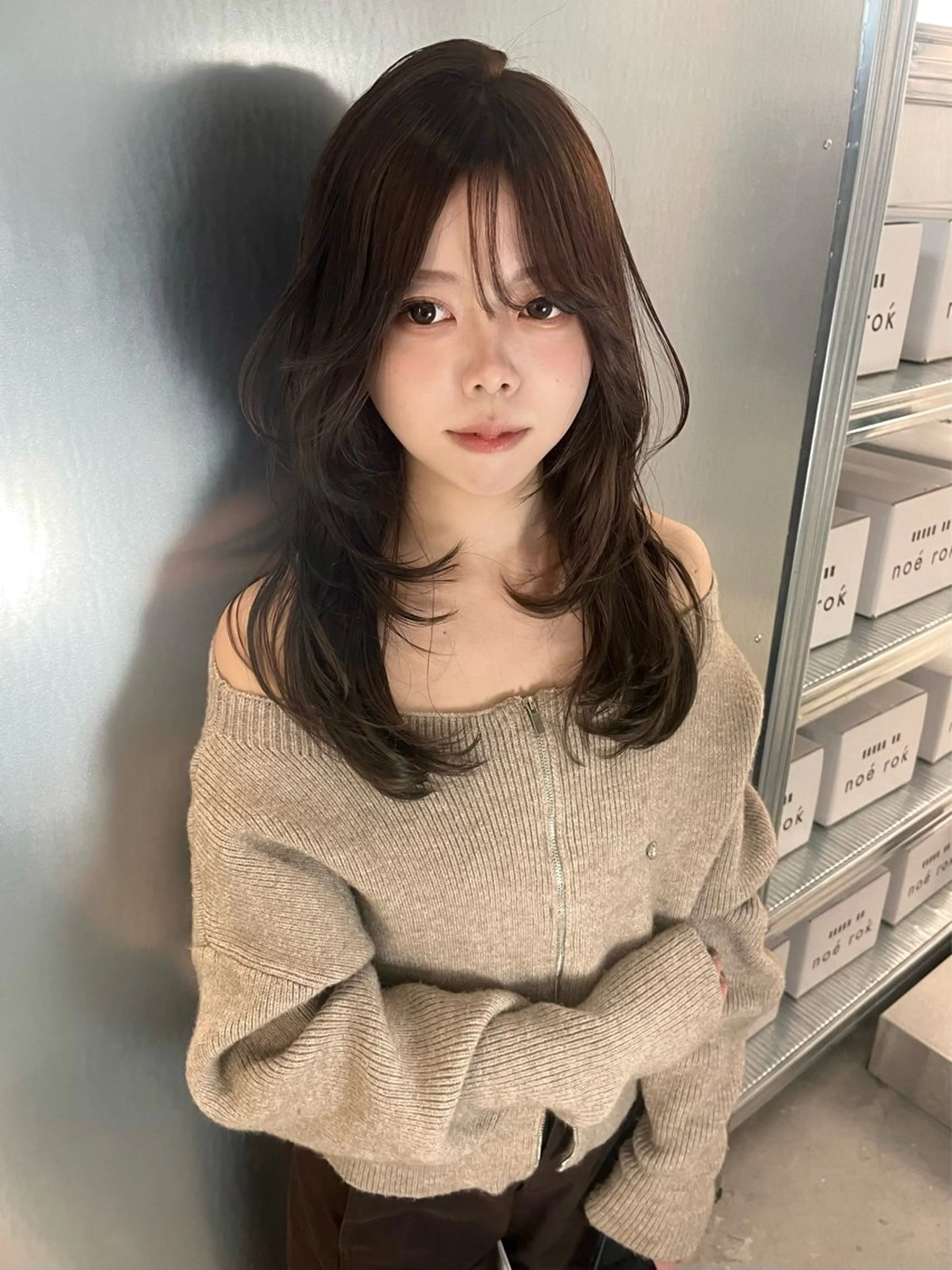 ロング カラー カット ヘアカラー nanase / レイヤーカットのヘアスタイル