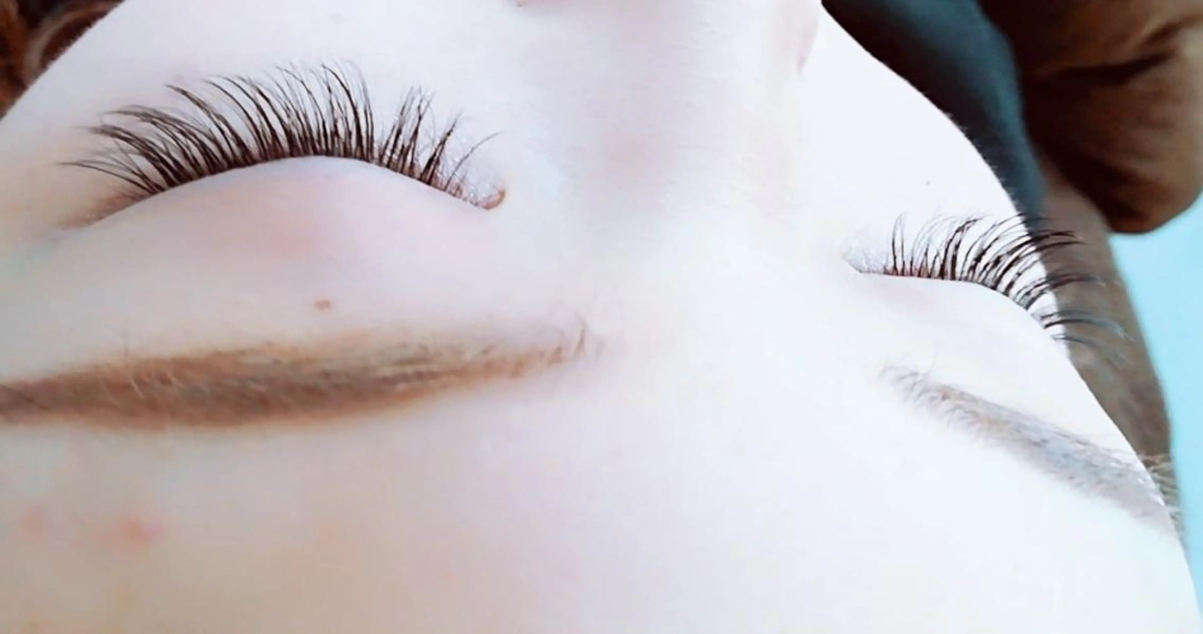 マツエク・マツパ 付け放題 ナチュラル 下まつげエクステ 一重×まつ毛パーマ ボリュームラッシュ 吉岡 ゆうなのマツエク・マツパデザイン