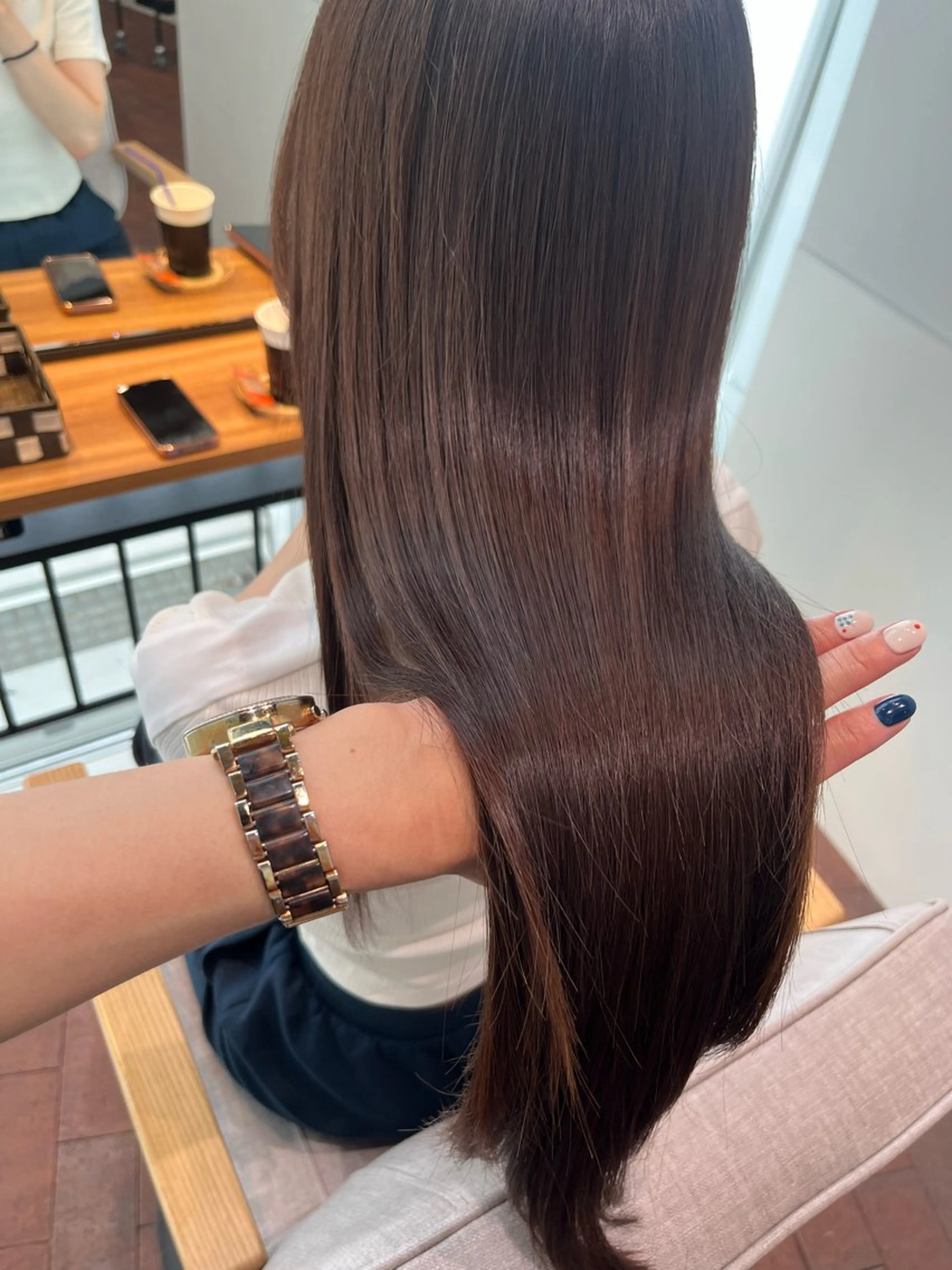 ロング ショート／ミニボブ マンツーマン/マユコのヘアスタイル