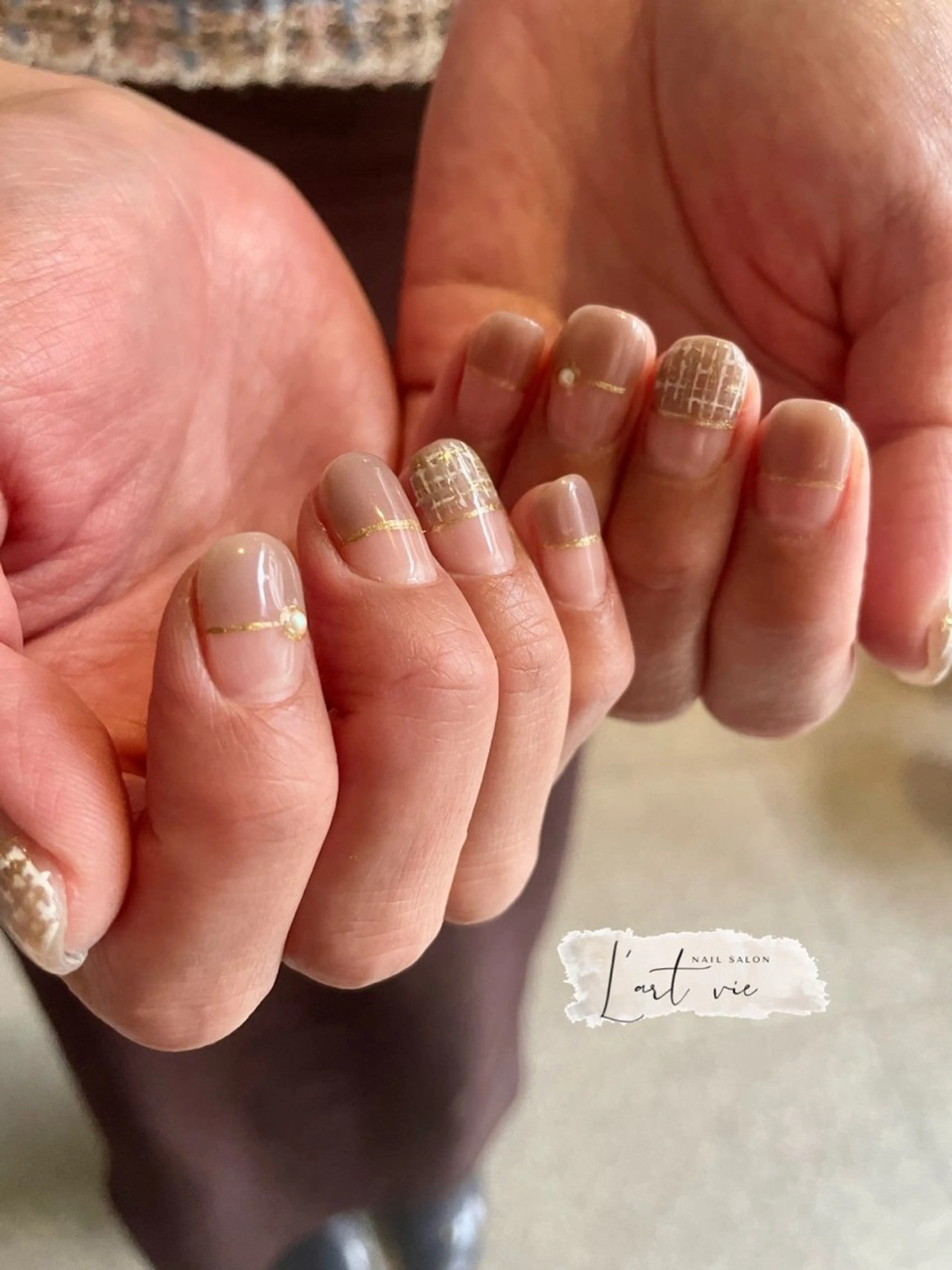 ネイル ハンドネイル NailSalon L’artVieのネイルデザイン