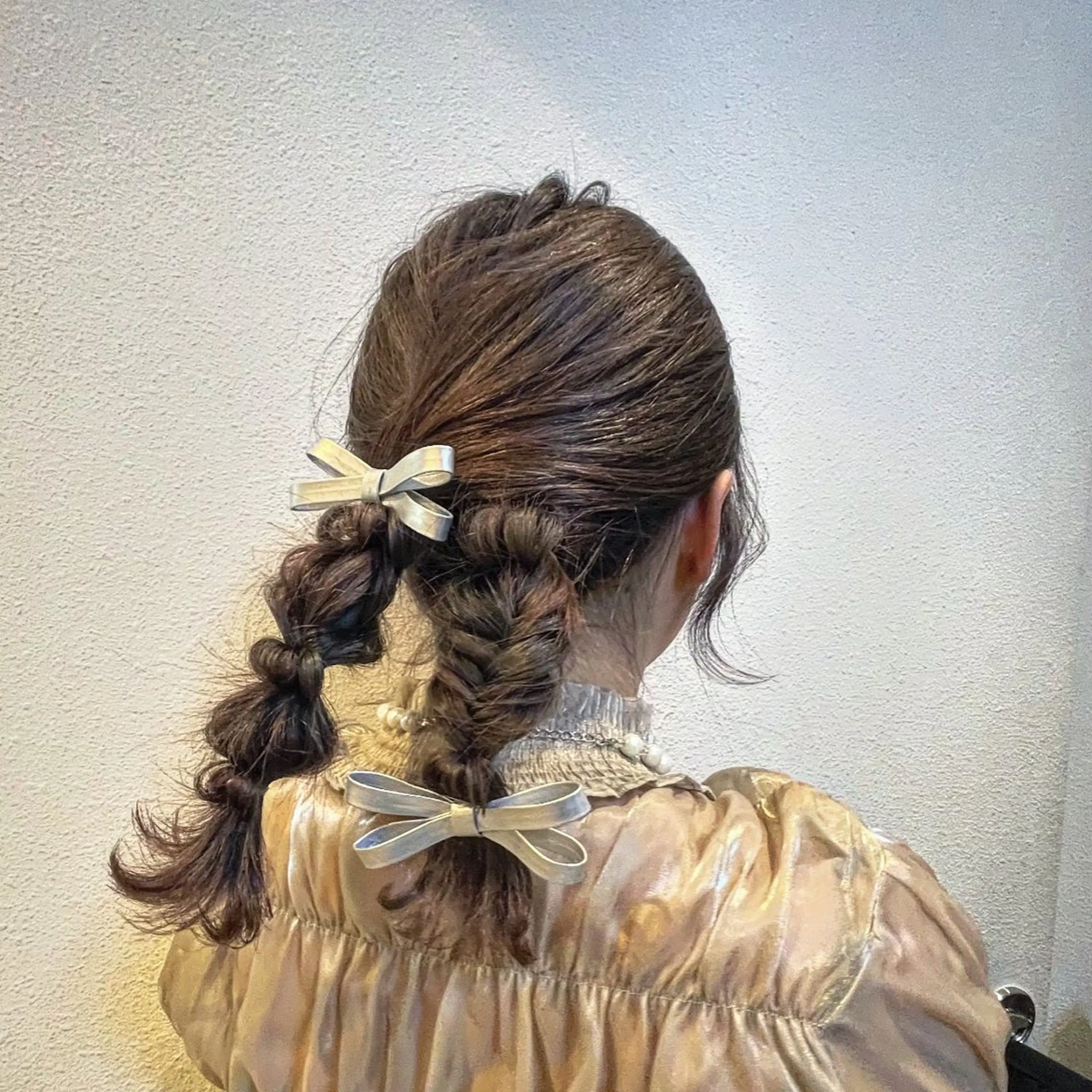 ヘアアレンジ 🩷愛咲🩷レイヤー /透明感カラーのヘアスタイル