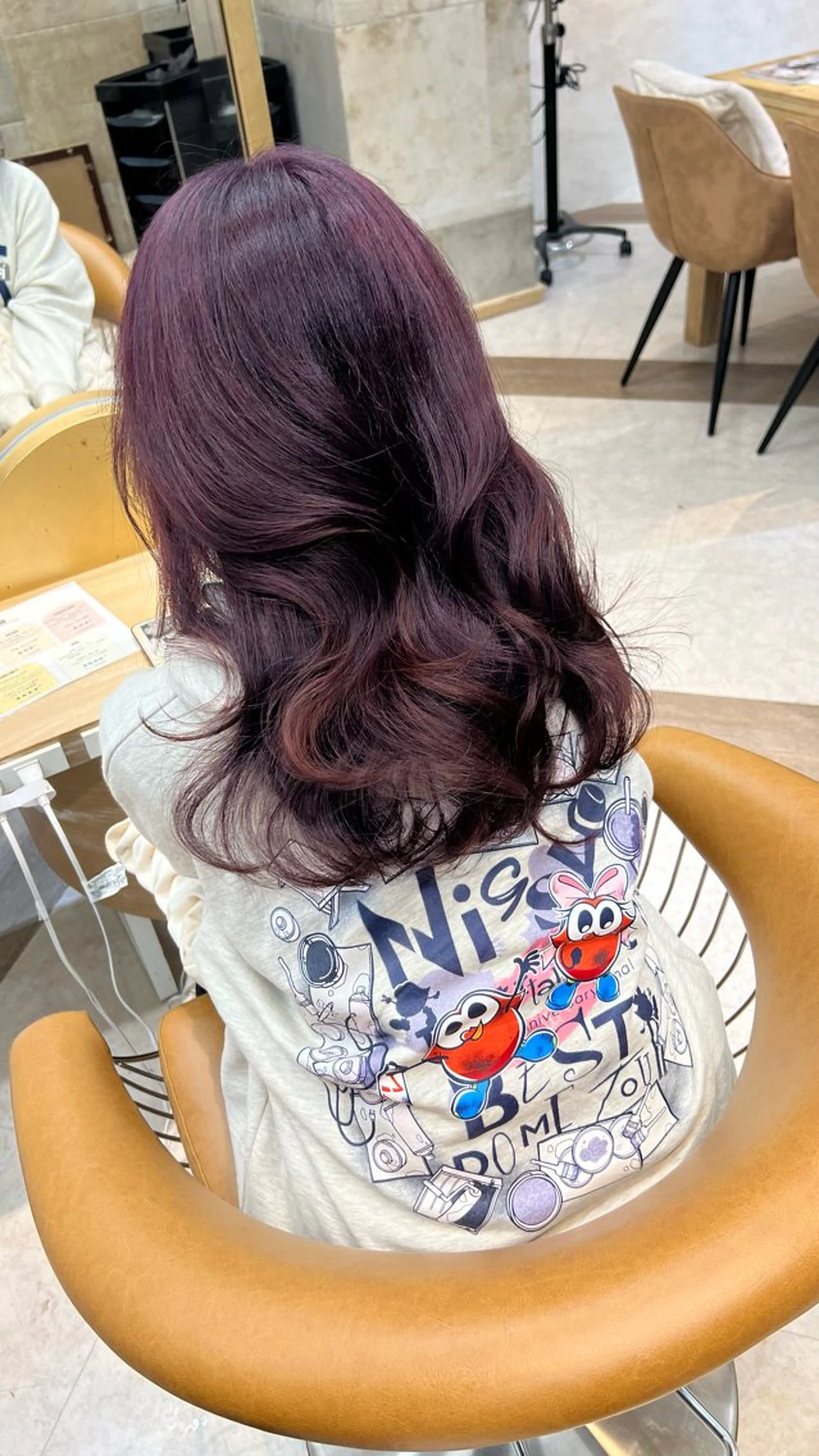 カラー ヘアカラー トリートメント Lond Alexia所属・金山/透明感/韓国風 /髪質改善/ゆうきのヘアスタイル