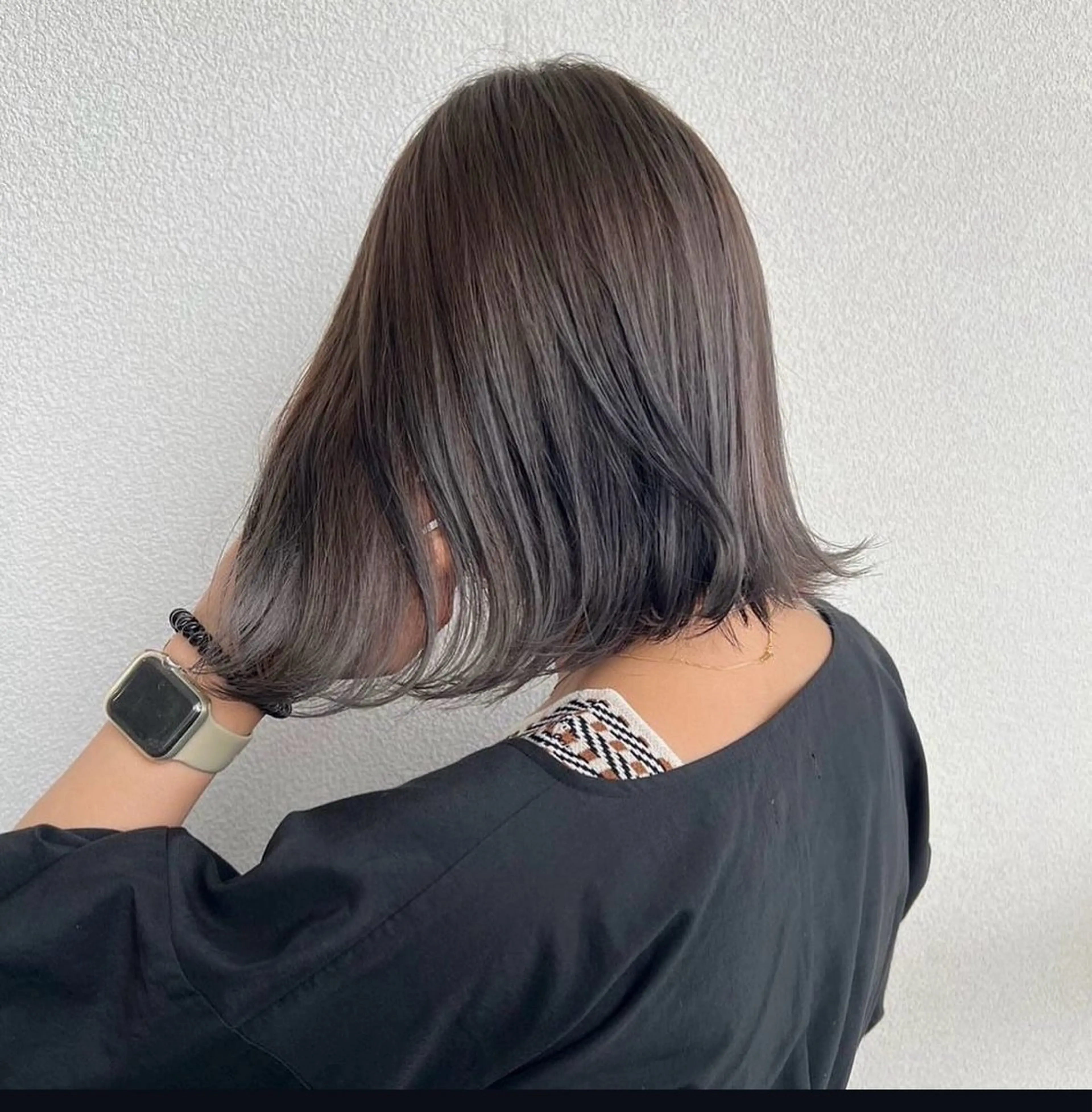 ミディアム 特化✨デザインカラー 白髪染め✨住田緋菜のヘアスタイル