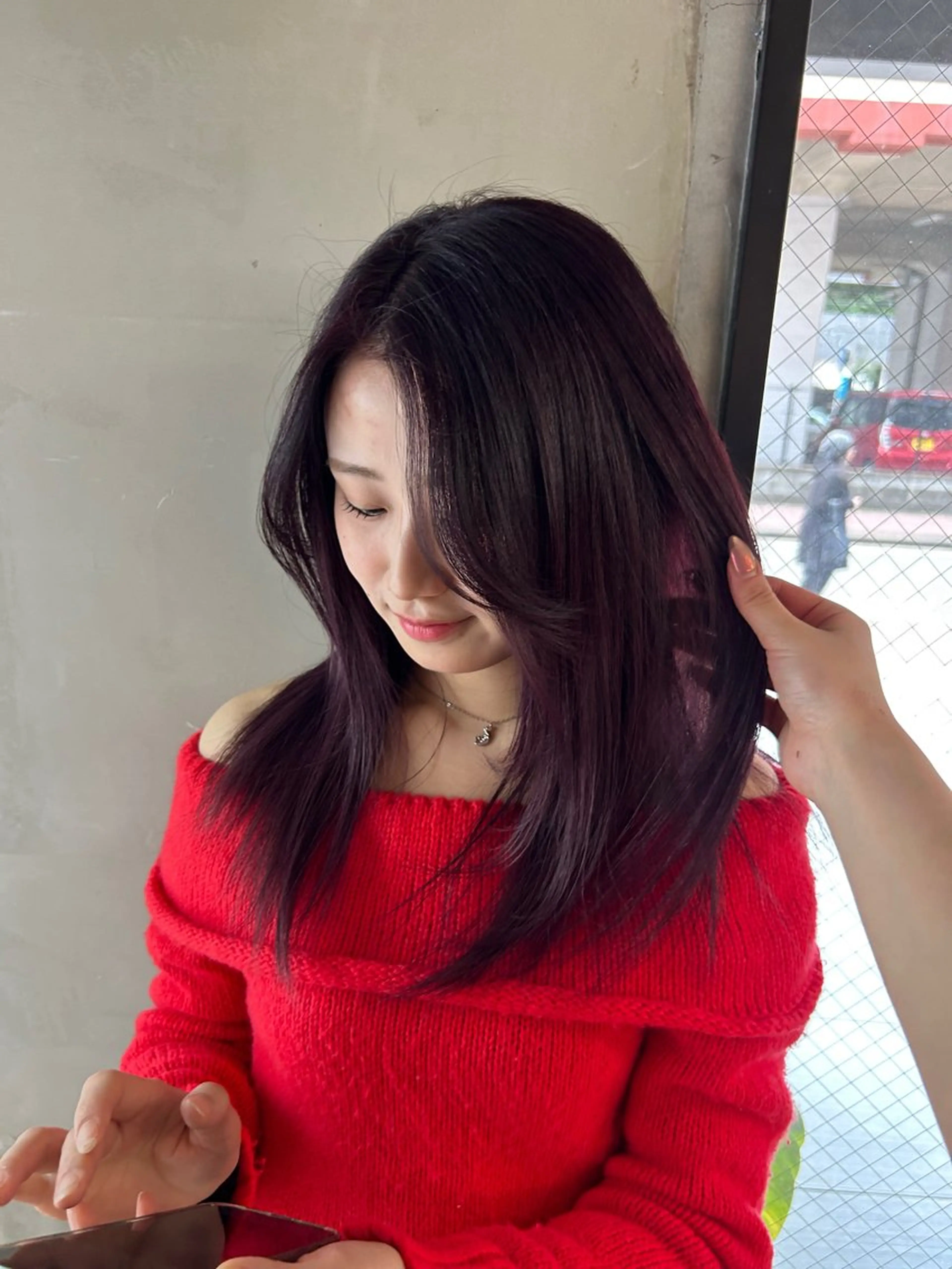 カラー Rosso Hair＆SPA 大橋店所属・yuumi／透明感 カラー♩のヘアスタイル