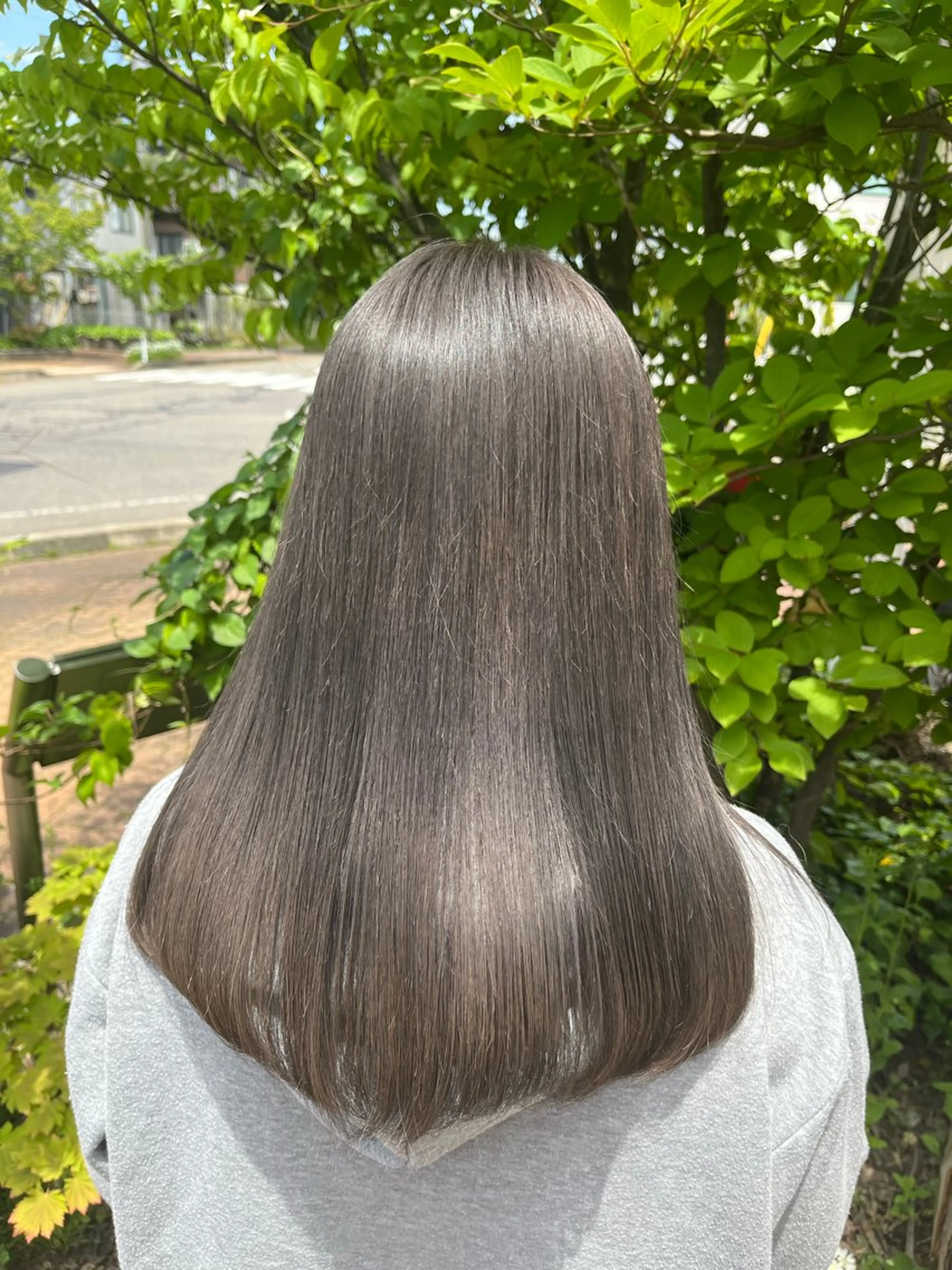 【艶々】ワンカラー(ブリーチなし)の写真