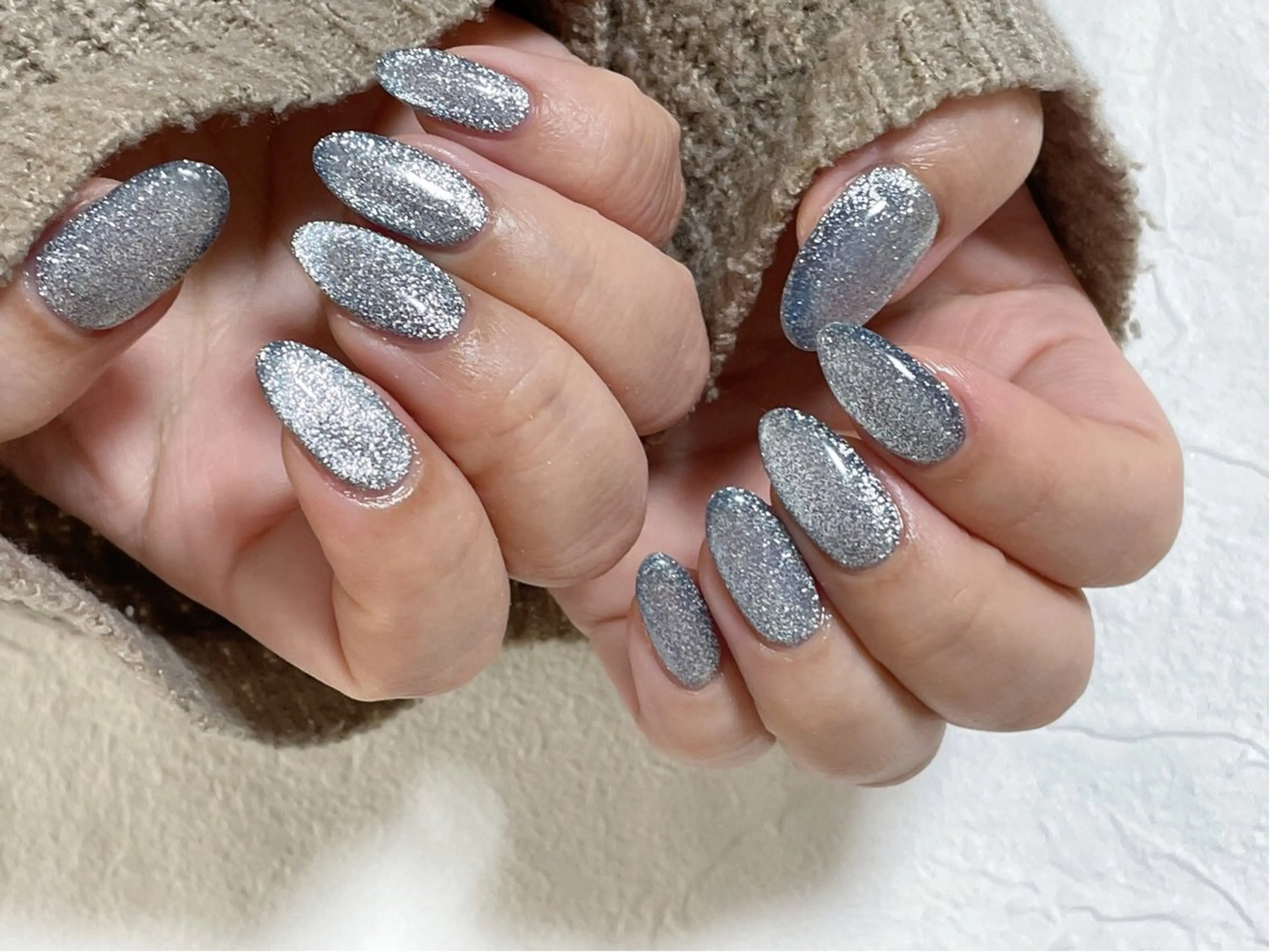 ネイル オーロラネイル フラワーネイル フットネイル フレンチネイル ジェルネイル Mogu nail 二子玉川のネイルデザイン