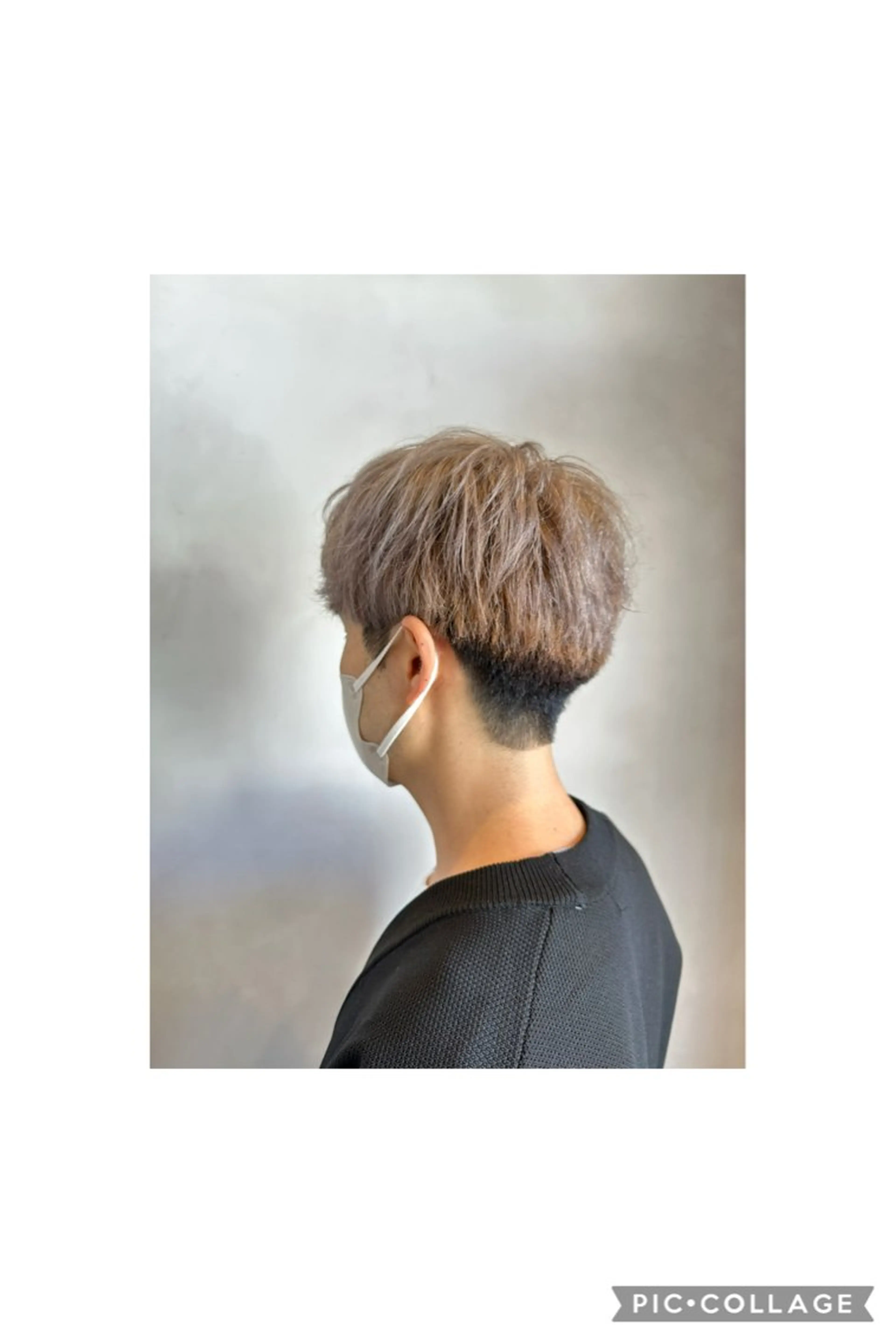 ショート カラー メンズ メンズブリーチ ベージュカラー ブリーチ グレージュ ミルクティーベージュ カット ヘアカラー トリートメント 髪質改善 すずきひじりのヘアスタイル