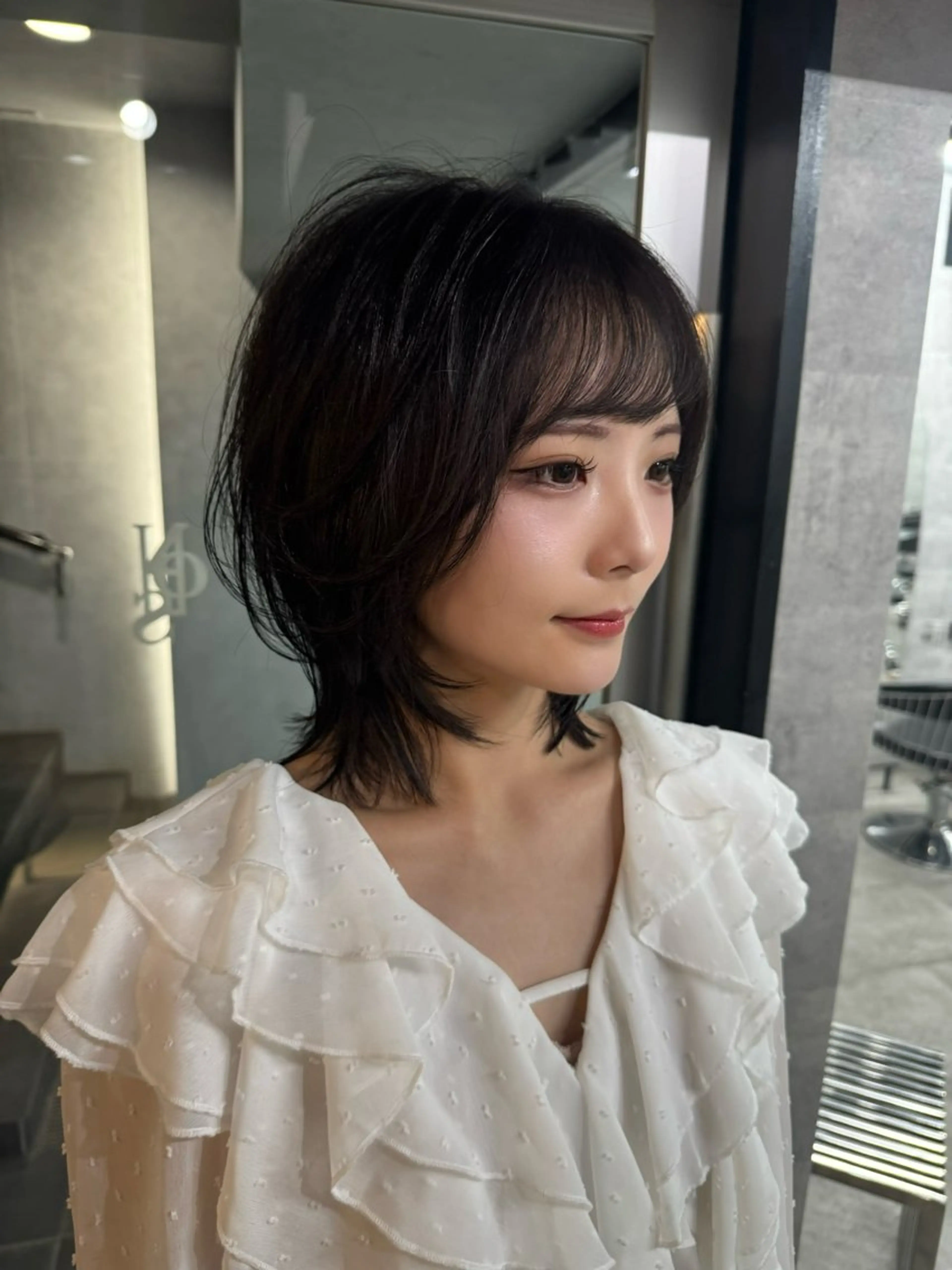 ミディアム あなたのお悩み改善" You"💚❤️💛のヘアスタイル