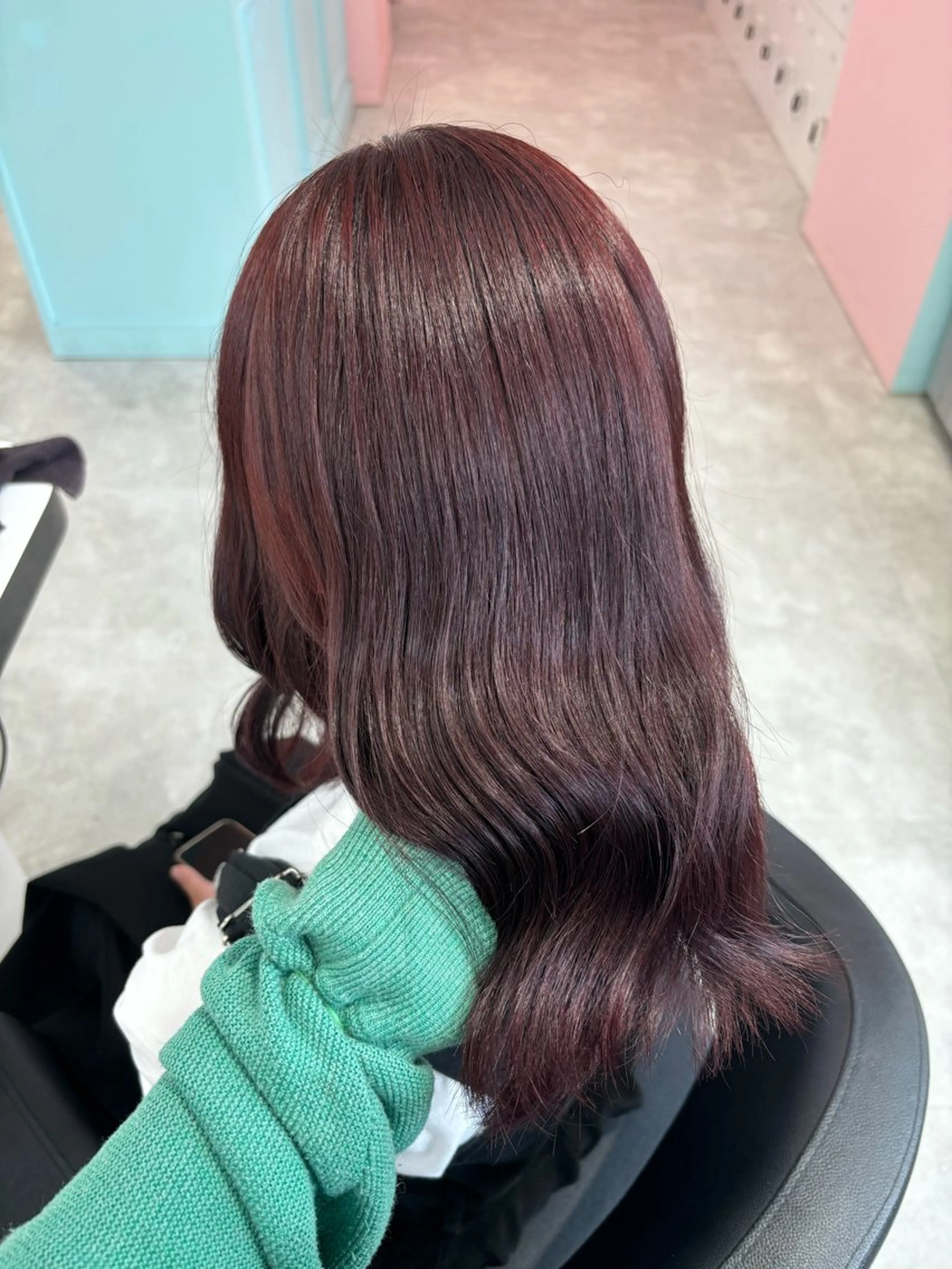 セミロング Wカラー/暖色/べ ージュりく©︎🐝のヘアスタイル