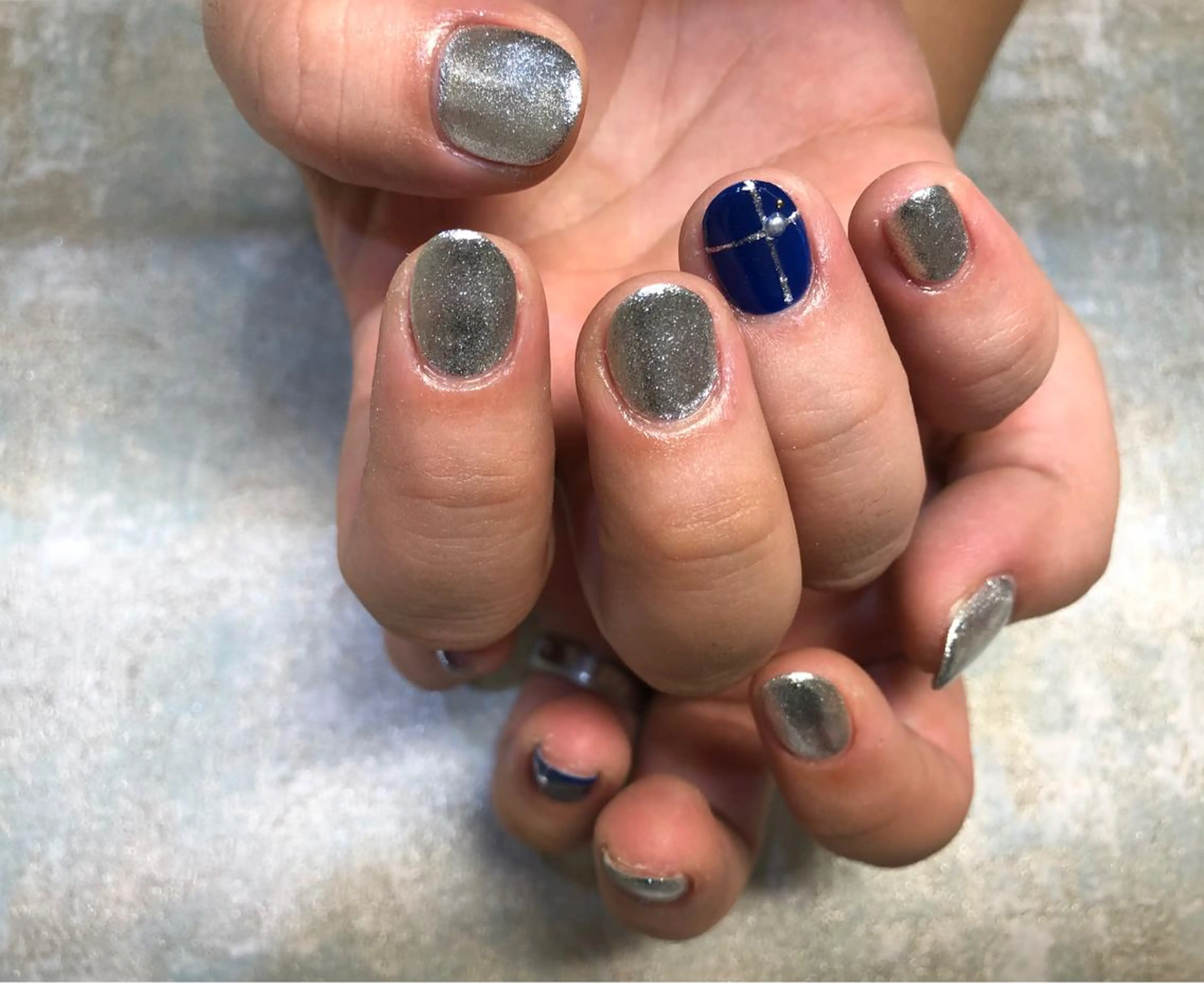 ネイル アートネイル ワンカラーネイル ハンドネイル fairy 村居 愛香のネイルデザイン