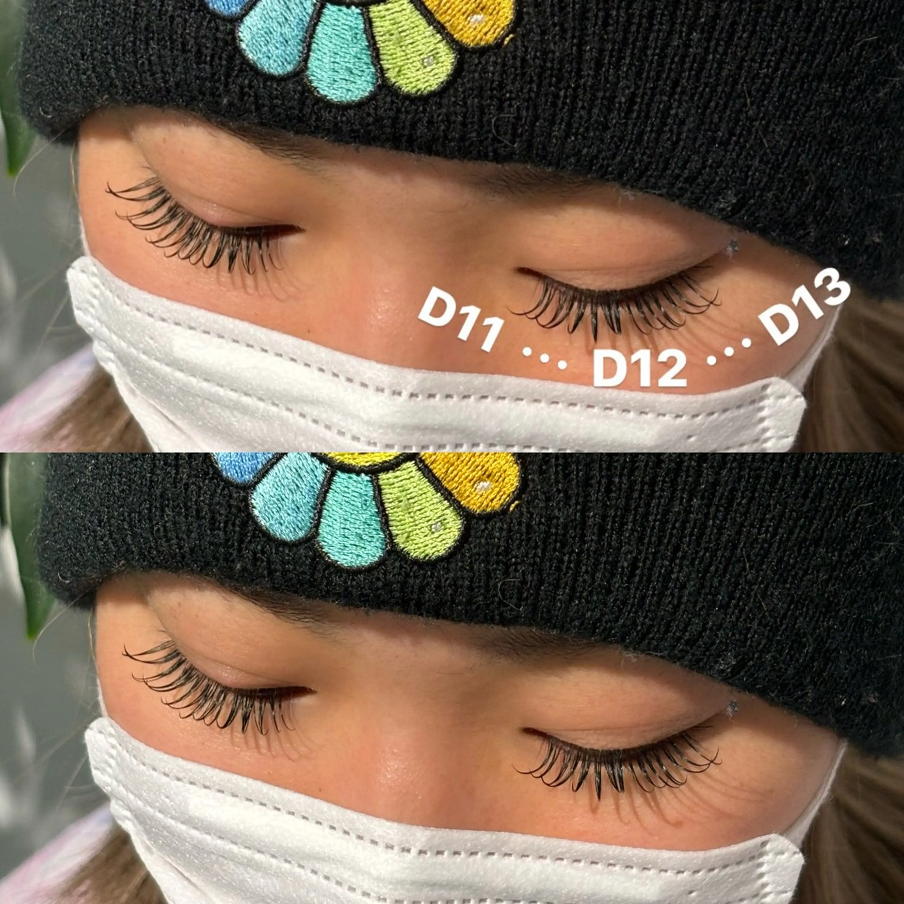 マツエク・マツパ Hair Atelier Nico所属・︎ ︎✿ Nico Nozomi︎ ✿のマツエク・マツパデザイン