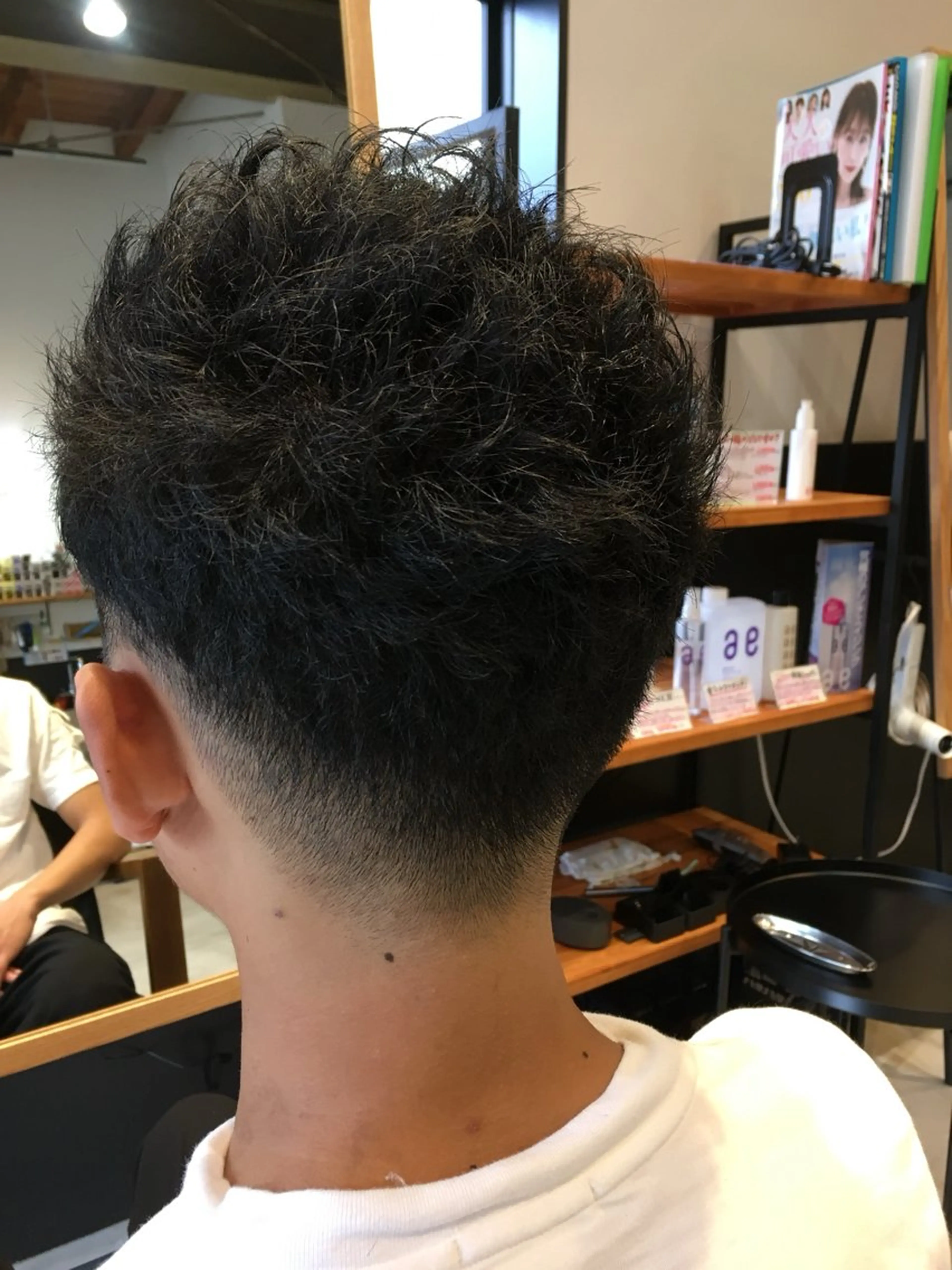 ショート くせ毛 ショートヘア カット hair salon TOKUNAGA所属・💫縮毛矯正/ カット💫徳永あい子のヘアスタイル