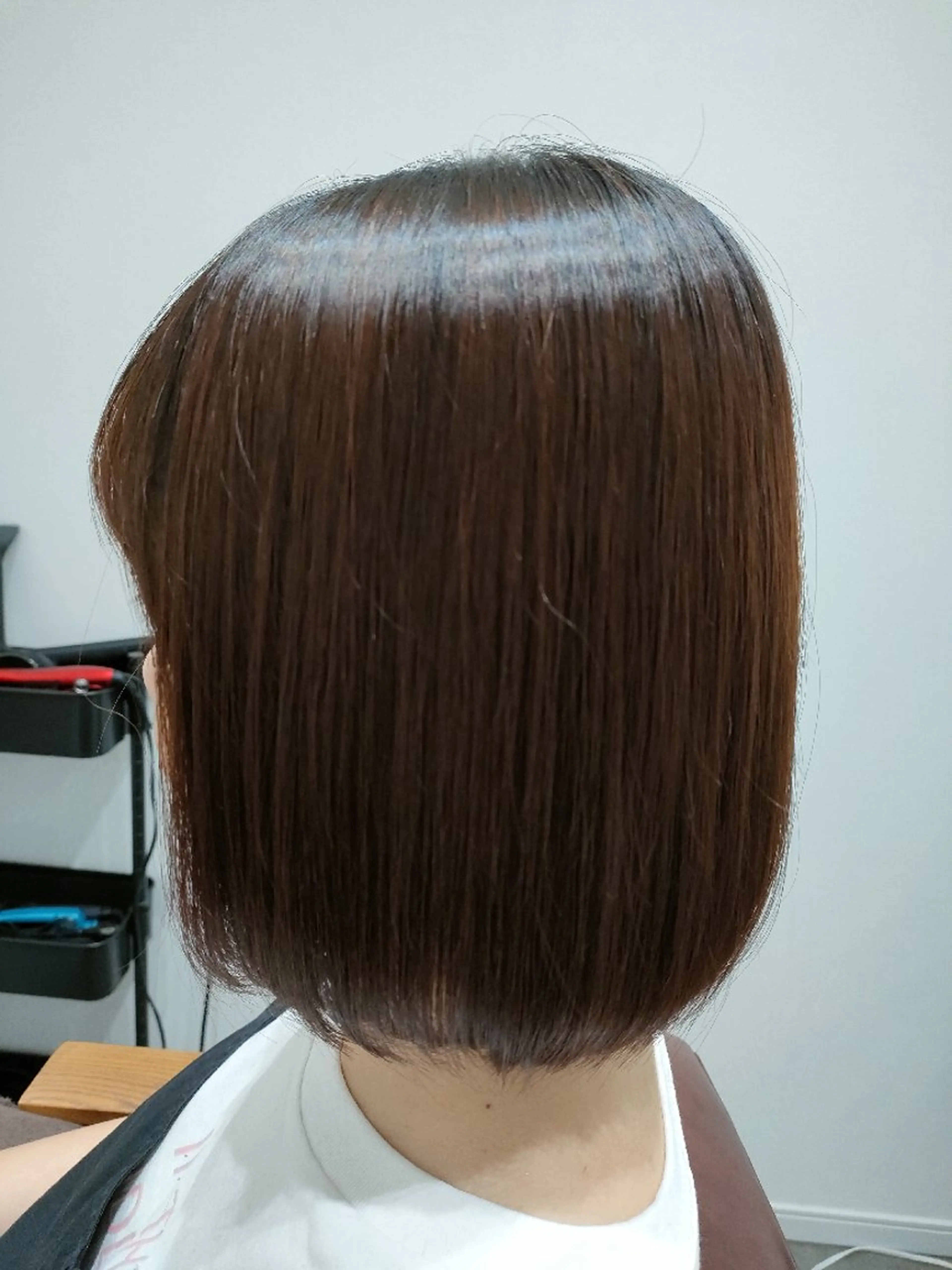 平日のみ【撮影モデルさん限定】縮毛矯正＋トリートメント＋  カット（ショート&ボブ限定）の写真