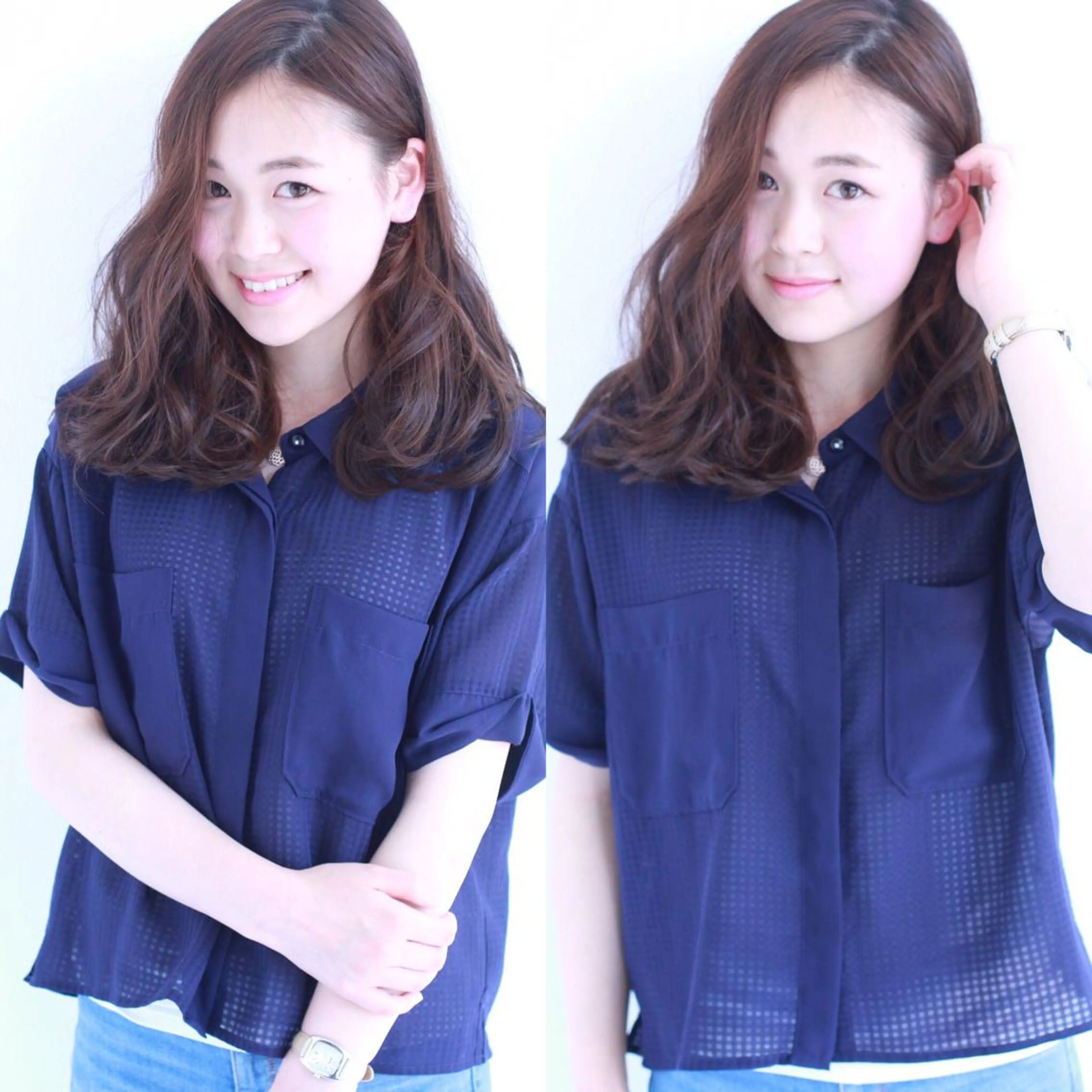 セミロング ロング Optima Hair【オプティマヘアー】所属・松田 類生のヘアスタイル