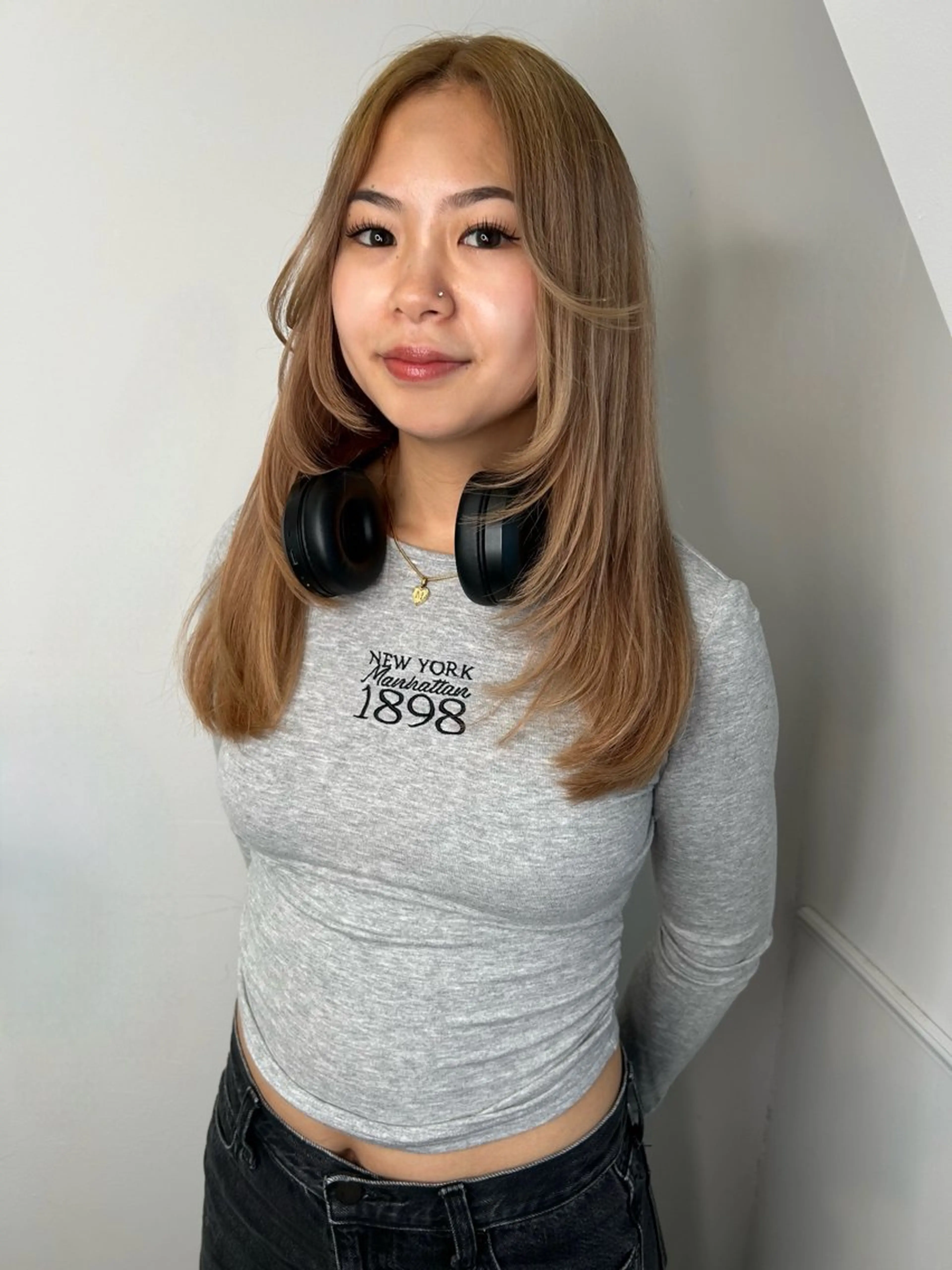 ロング カラー land所属・透明感カラー/レイヤ ー🌙Honokaのヘアスタイル