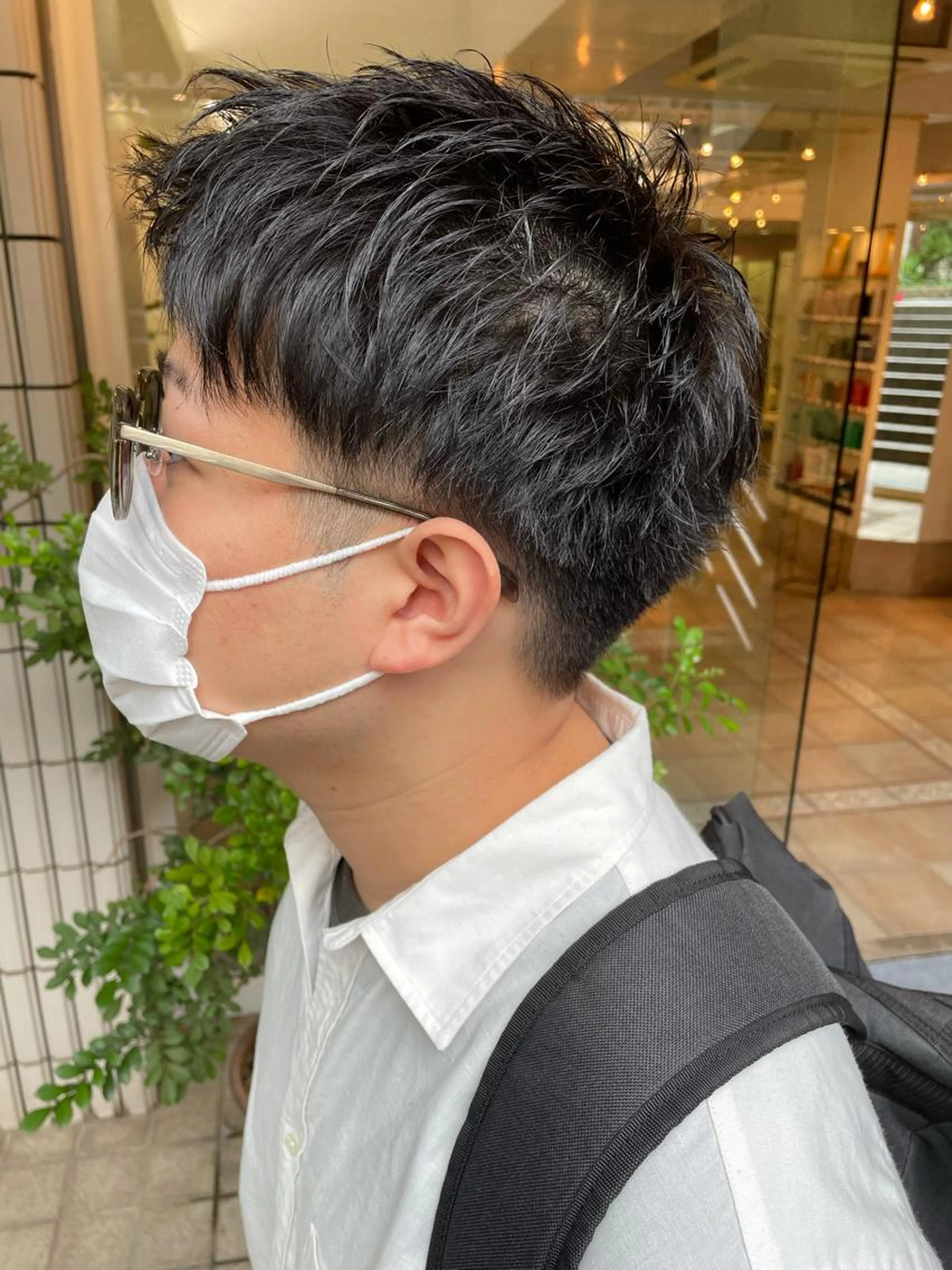 【メンズ】カット、眉カットの写真