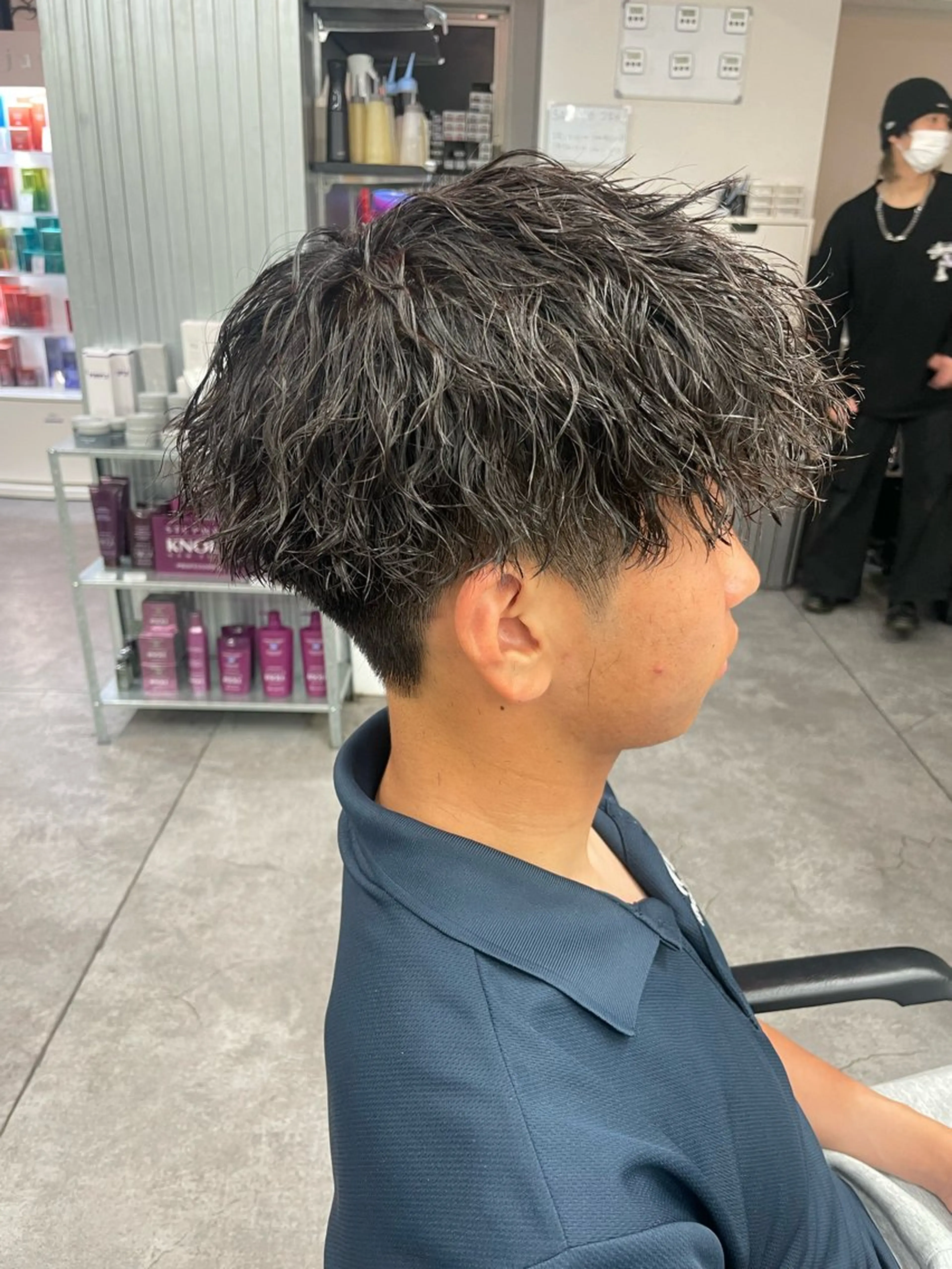 パーマ メンズ カット パーマ 町田エリアＮｏ．１/ パーマ特化/太田京希のヘアスタイル