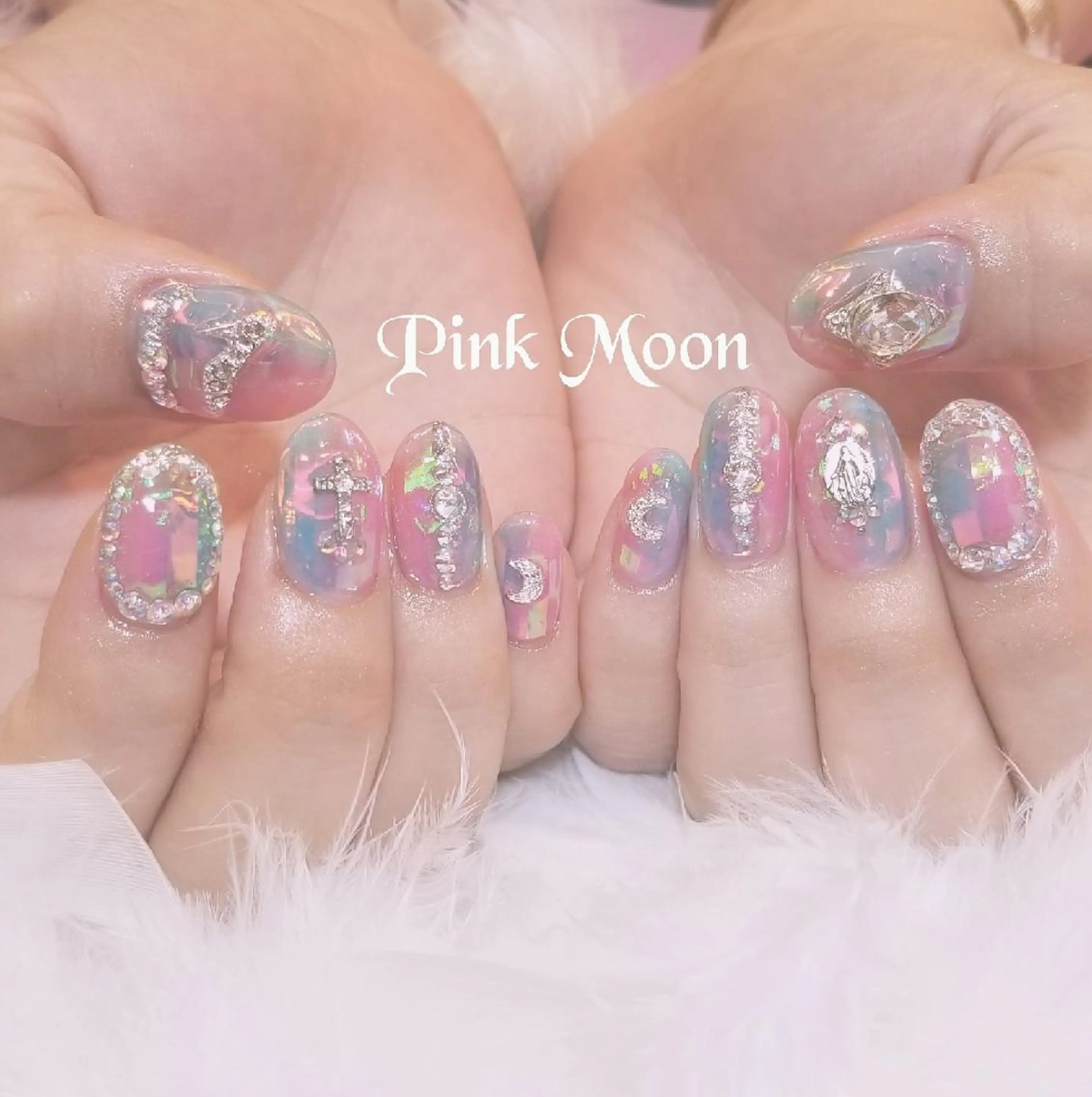 ネイル その他(ネイル) PinkMoon Nozomiのネイルデザイン