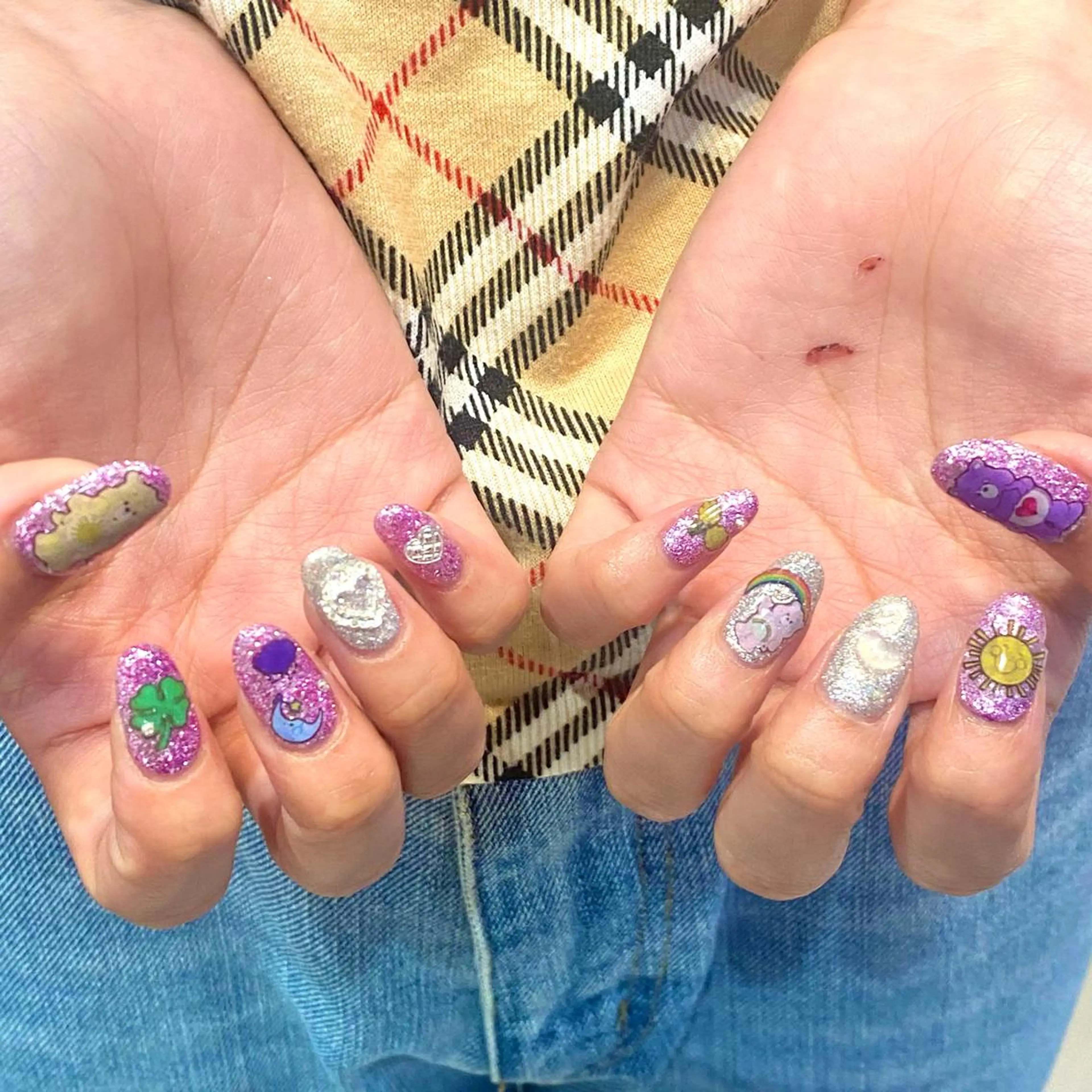 ネイル ラメ(グリッター) 持ち込み ハンドネイル ∴Sanae. ∴ トータルビューティーのネイルデザイン