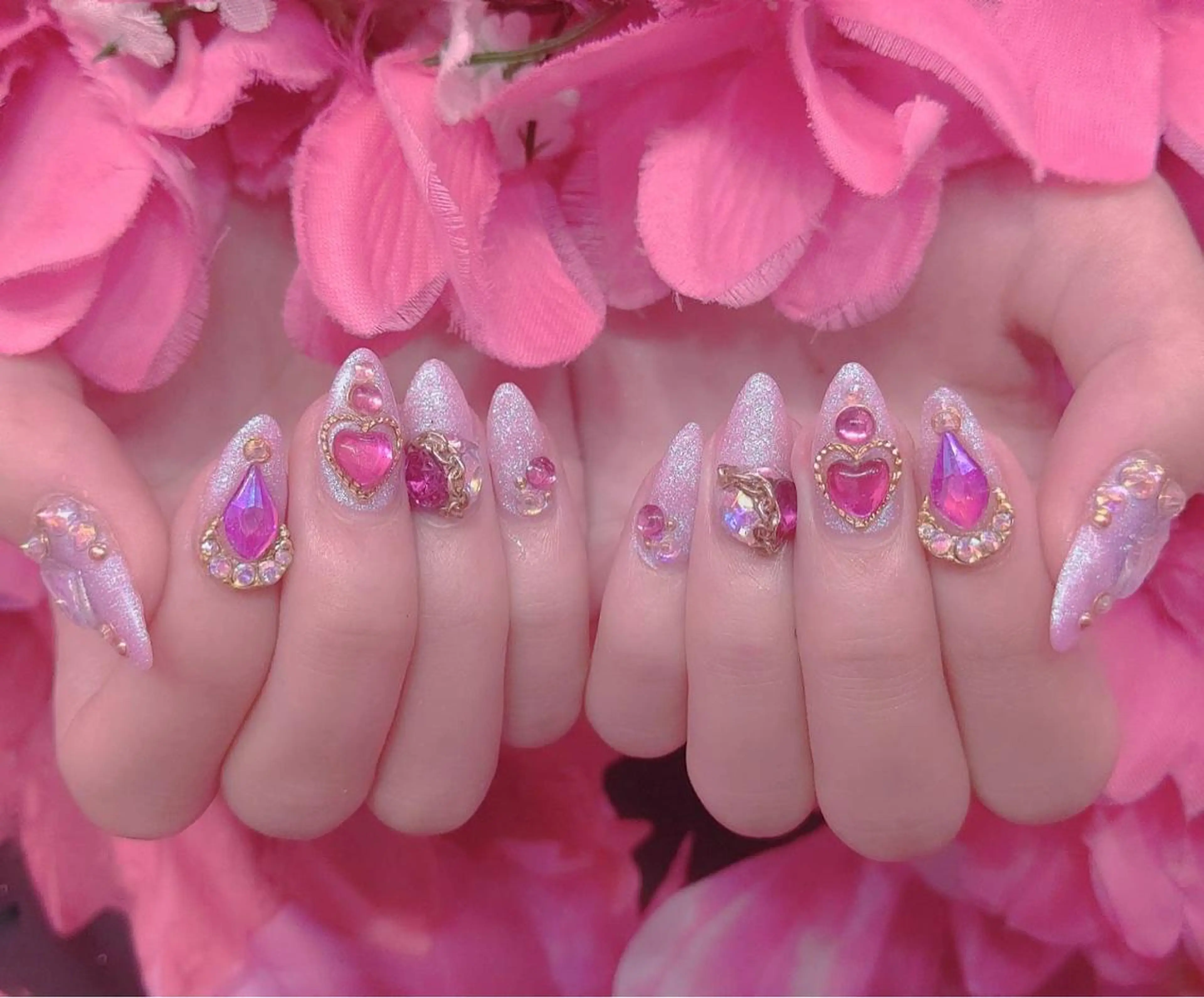 ネイル ハンドネイル Nail🦋 💗yuyuのネイルデザイン