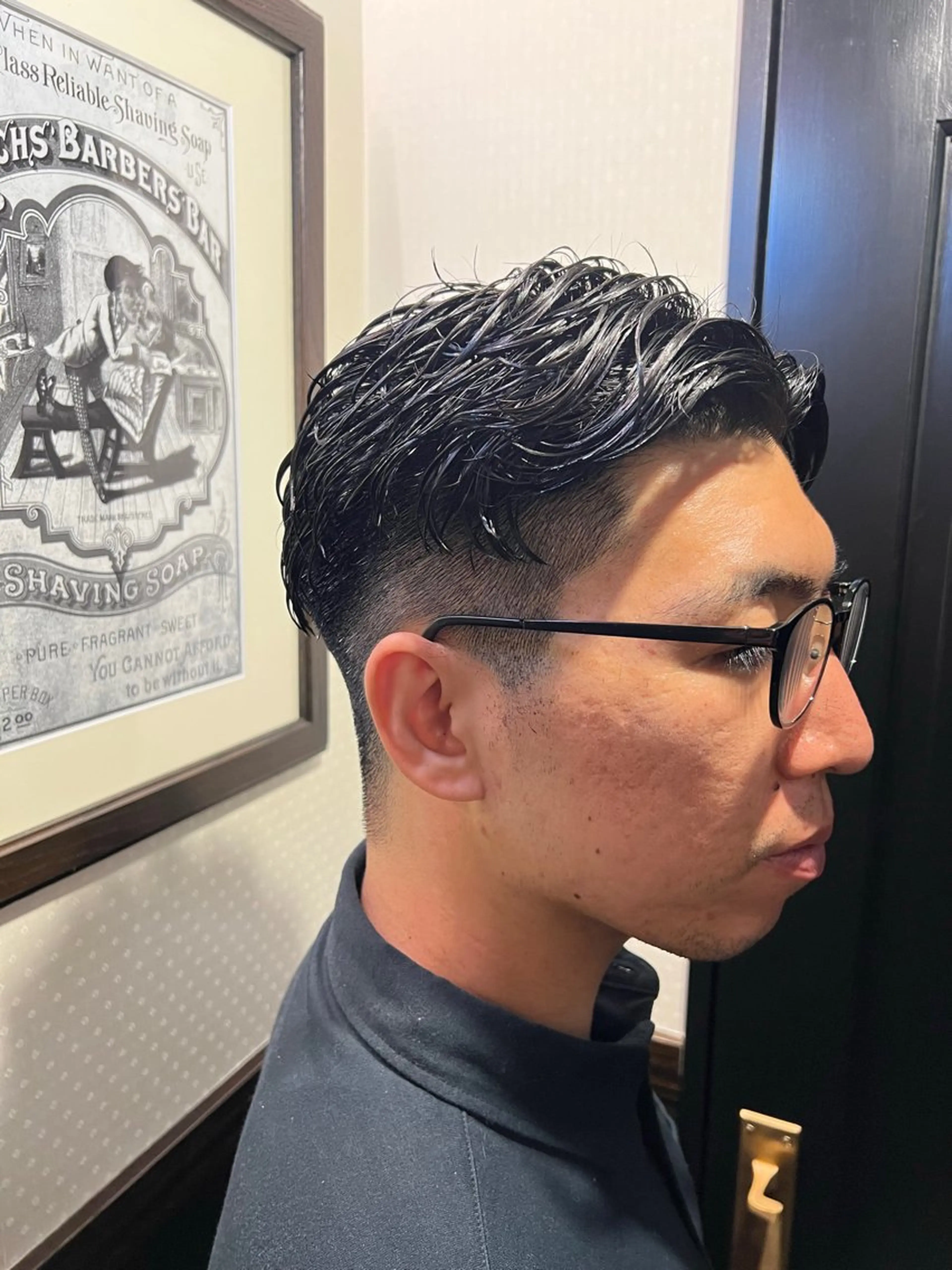 パーマ ラヴィザバーバー所属・メンズカット オカムラリョウのヘアスタイル