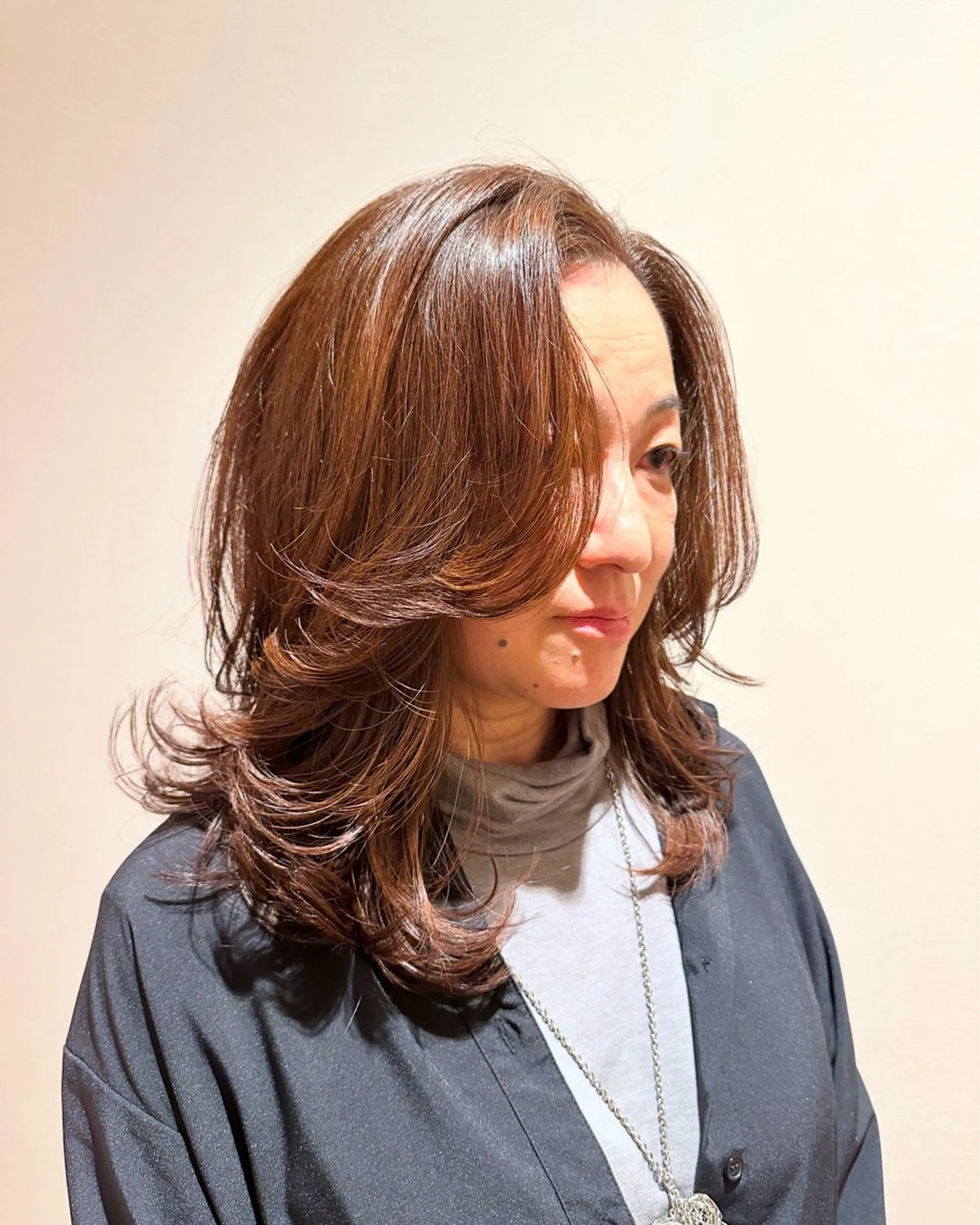 ロング 津田 幹太のヘアスタイル