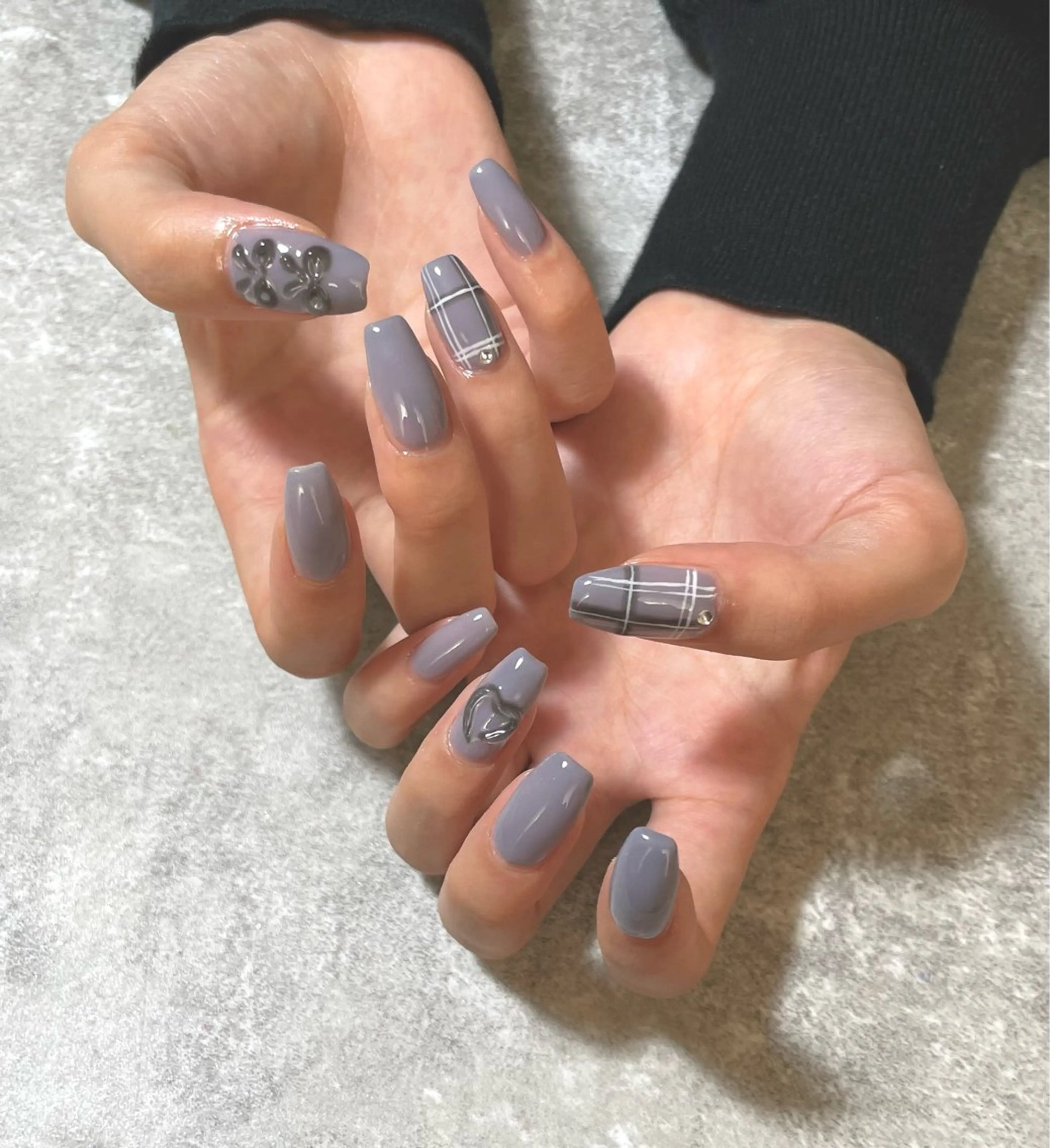 スカルプオフのみ（長さ出し有りの方）💅➕¥500甘皮ケア💁‍♀️ご希望の方は当日お声かけ下さいませ🫧の写真