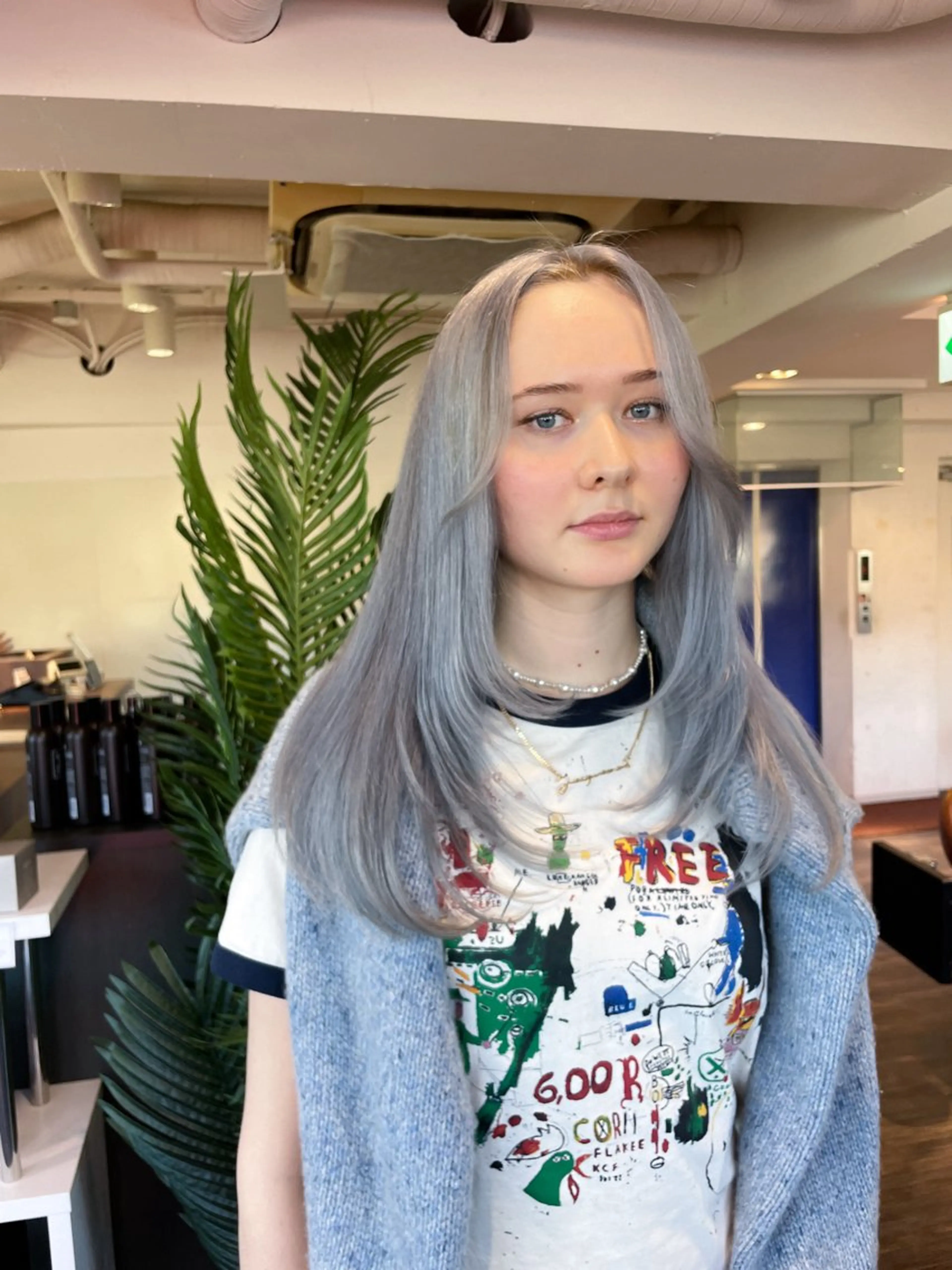 デザインもカラーも🎀カット＋ブリーチありダブルカラー　12000円💎🪽の写真