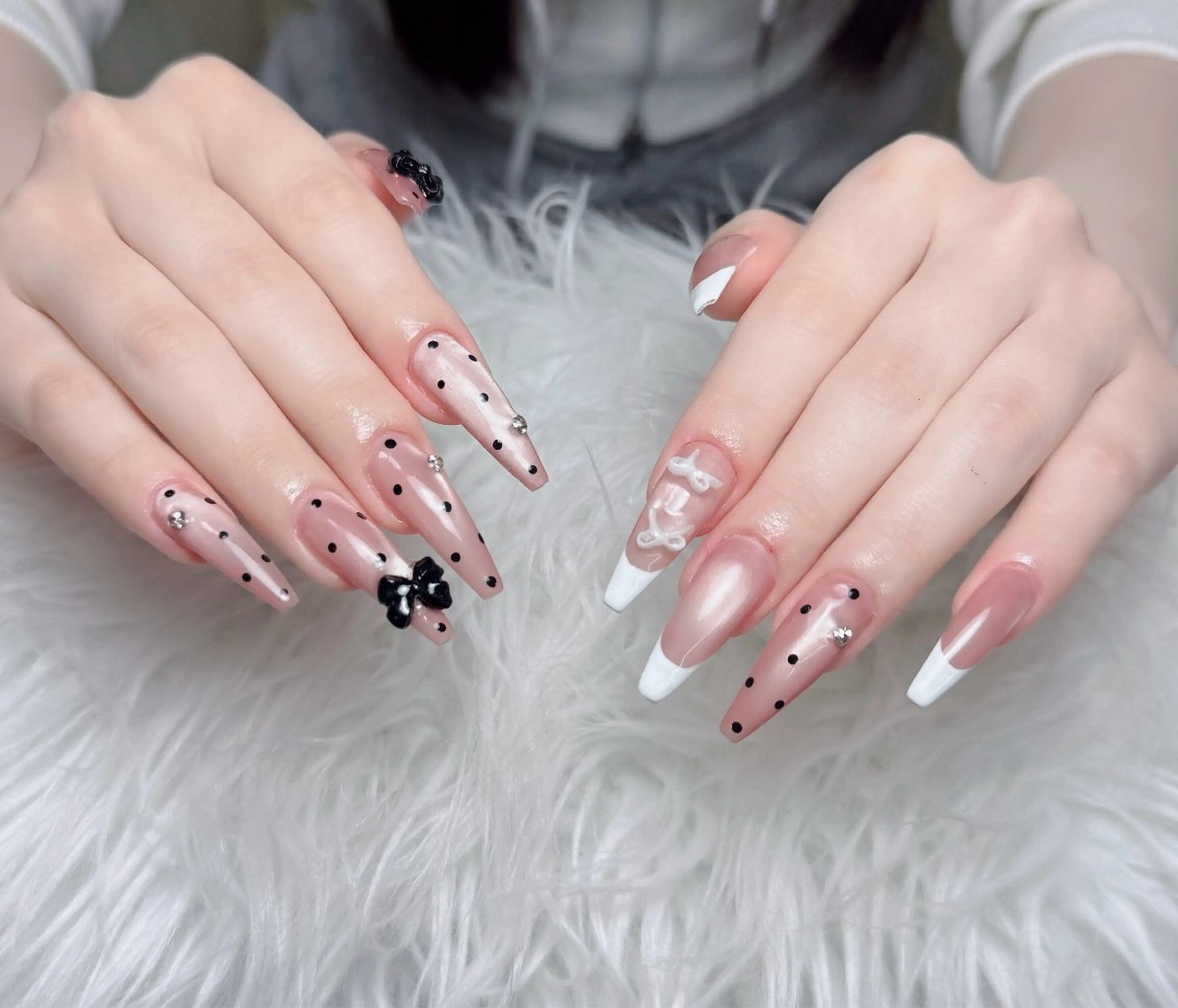 ネイル アートネイル 韓国ネイル 持ち込み ワンホンネイル ハンドネイル Lenie Nail Salonのネイルデザイン