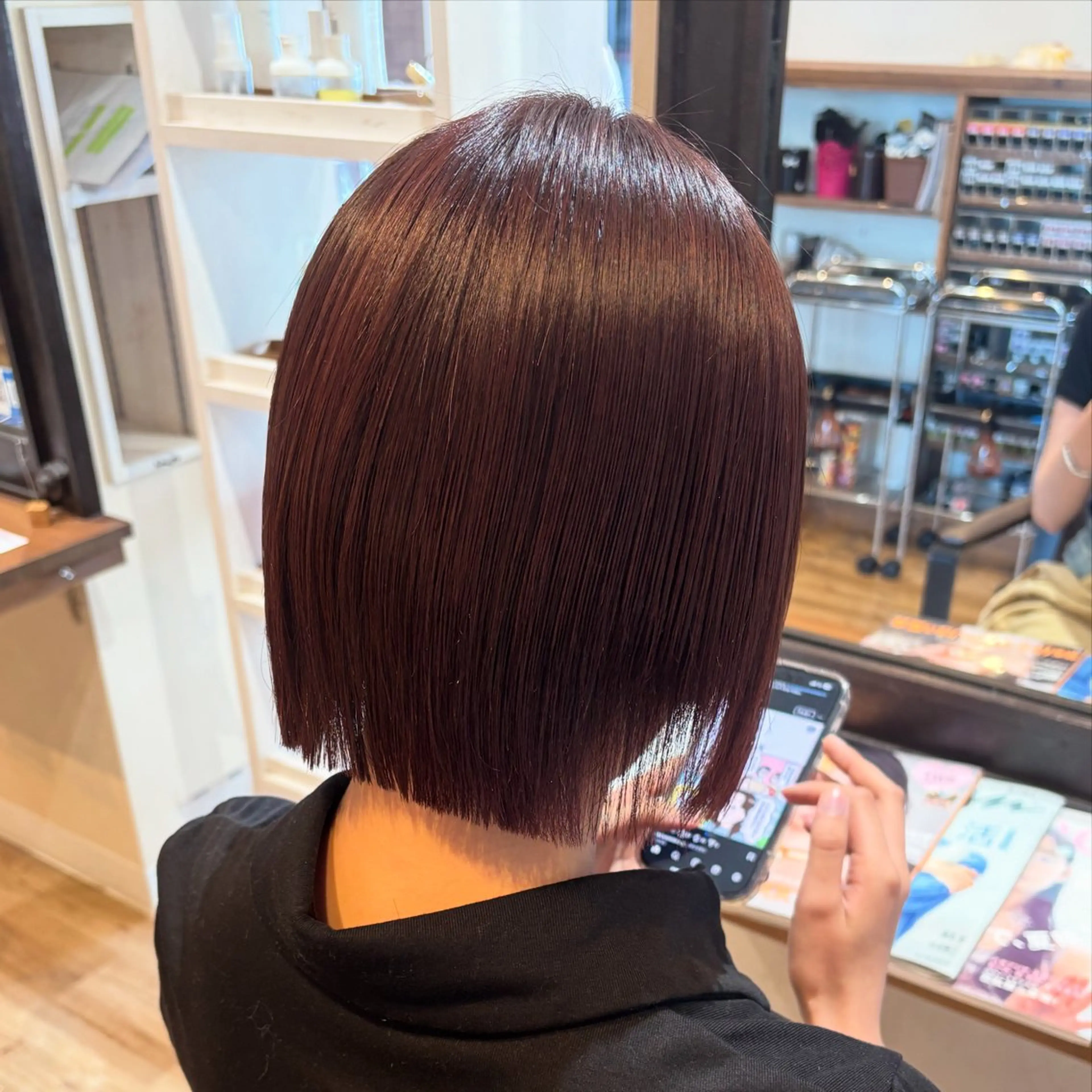 【デビュー割】カット+ストパーorデジパー+ケア剤の写真