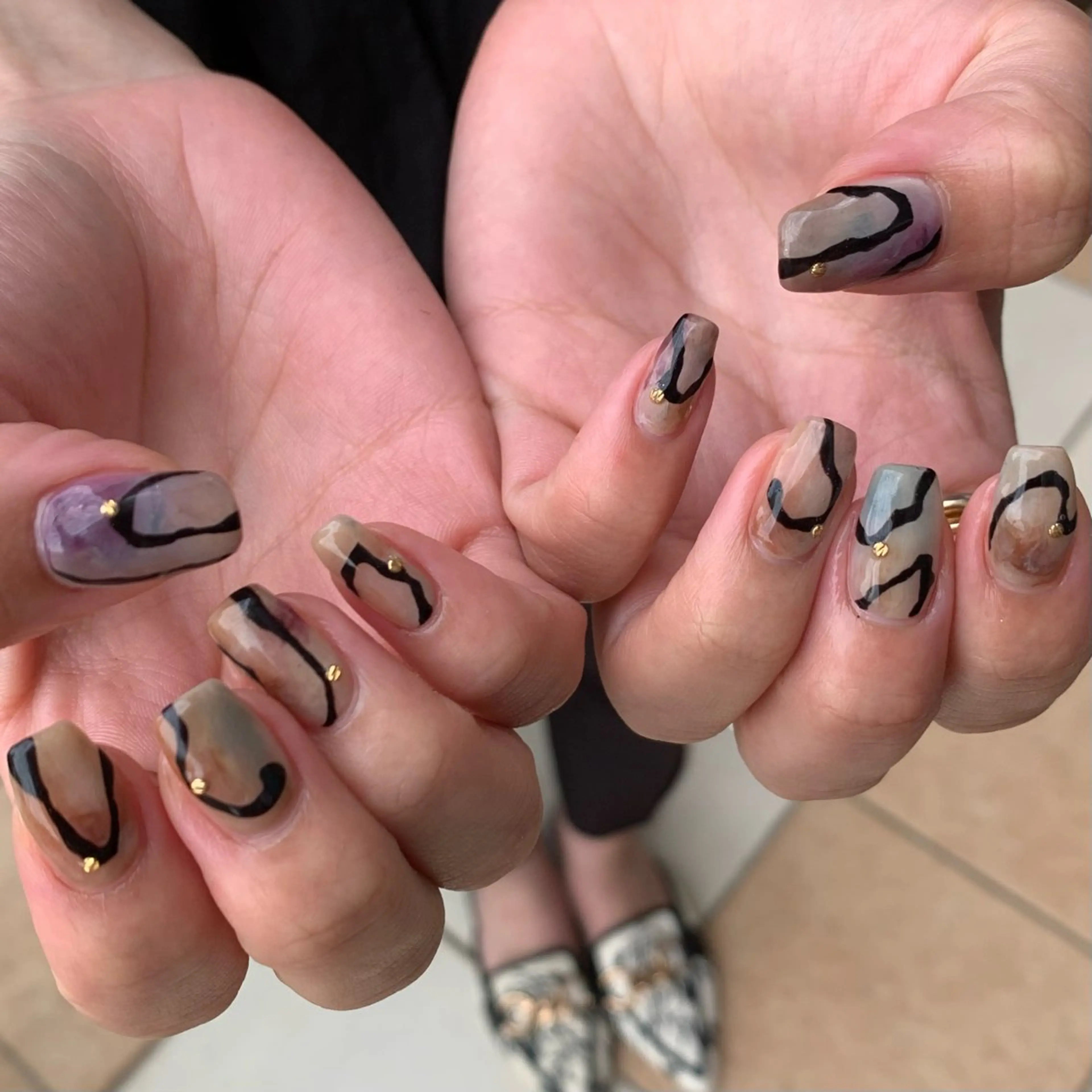 ネイル ジェルネイル ニュアンスネイル パラジェル ハンドネイル YUKIMO🍎名駅 /ニュアンスのネイルデザイン