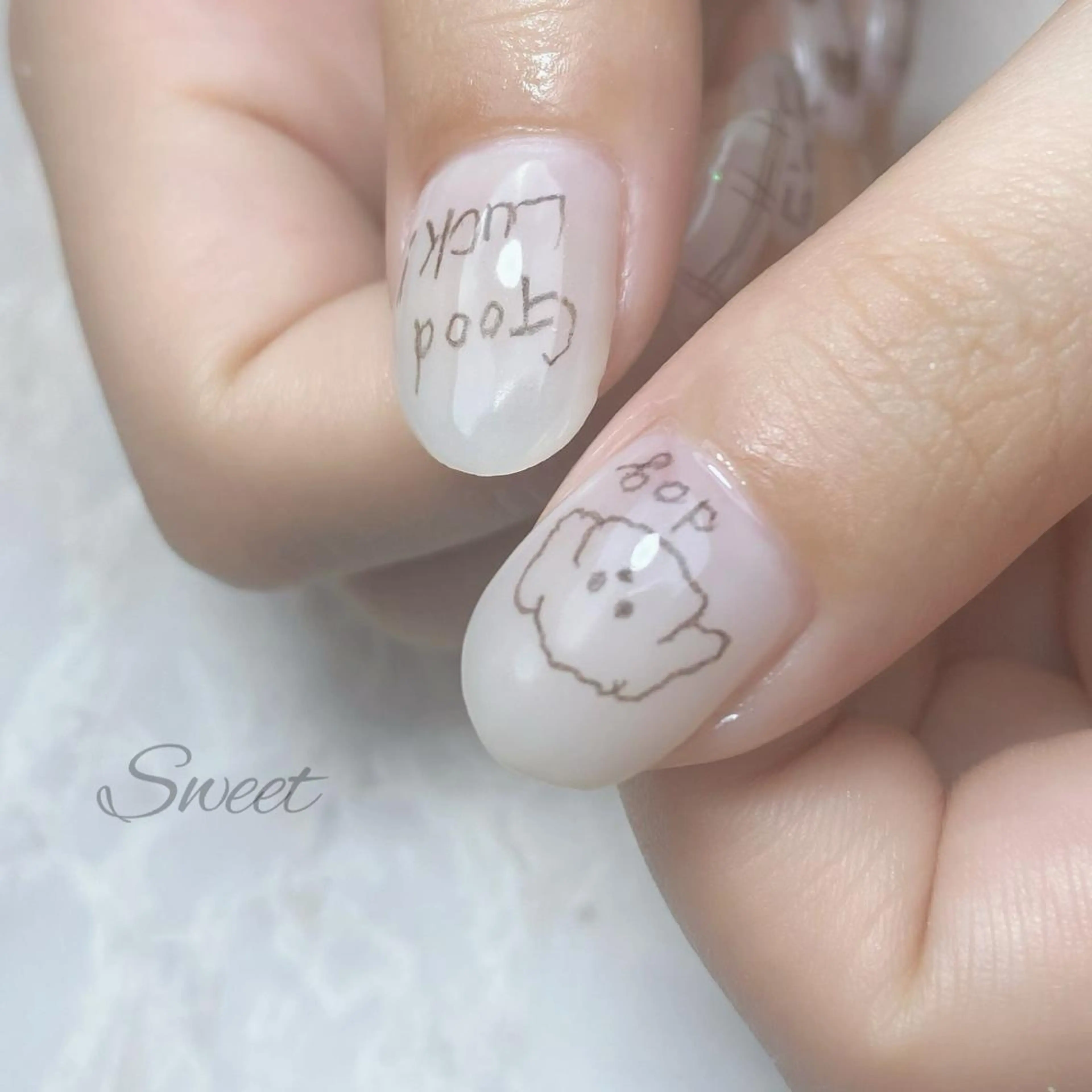 ネイル sweet 仲野陽子のネイルデザイン