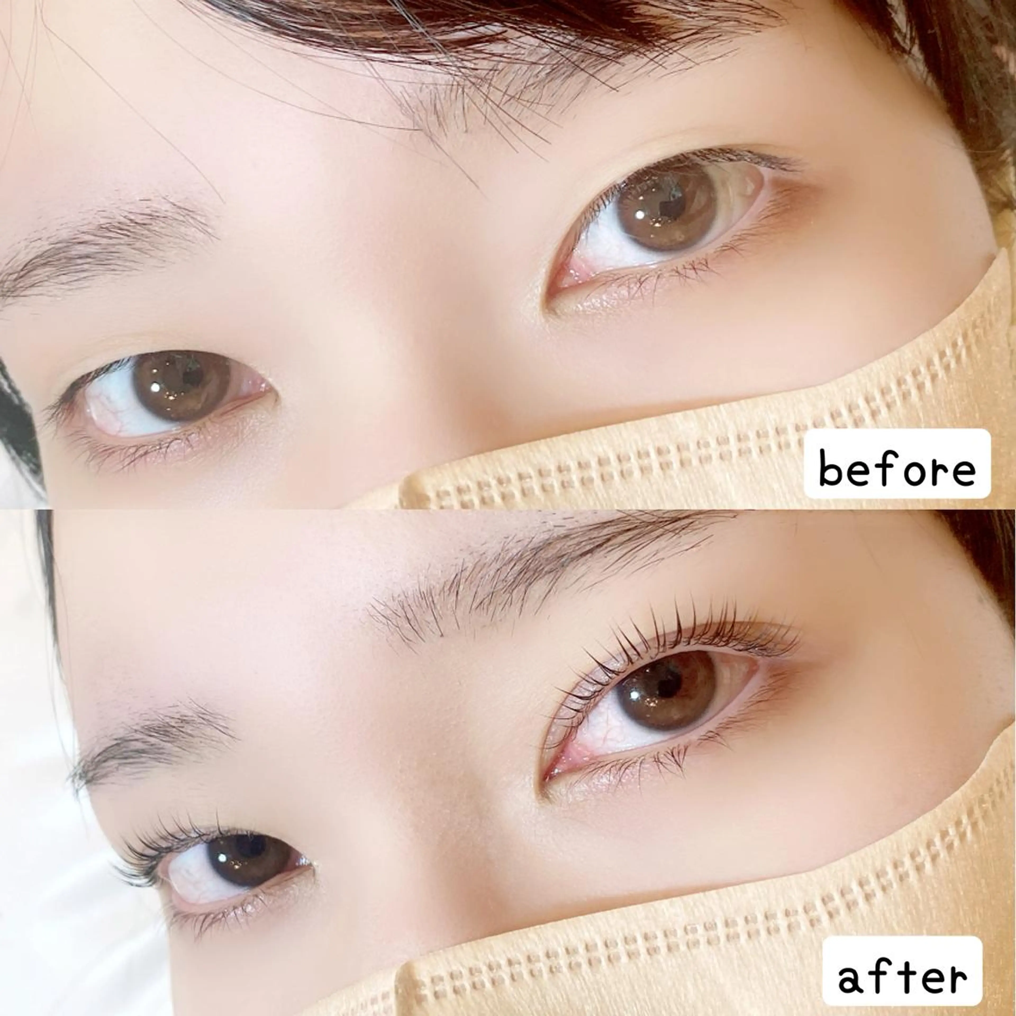 マツエク・マツパ アイブロウ マツパ Flor上大岡 *フルノ リナ*のマツエク・マツパデザイン