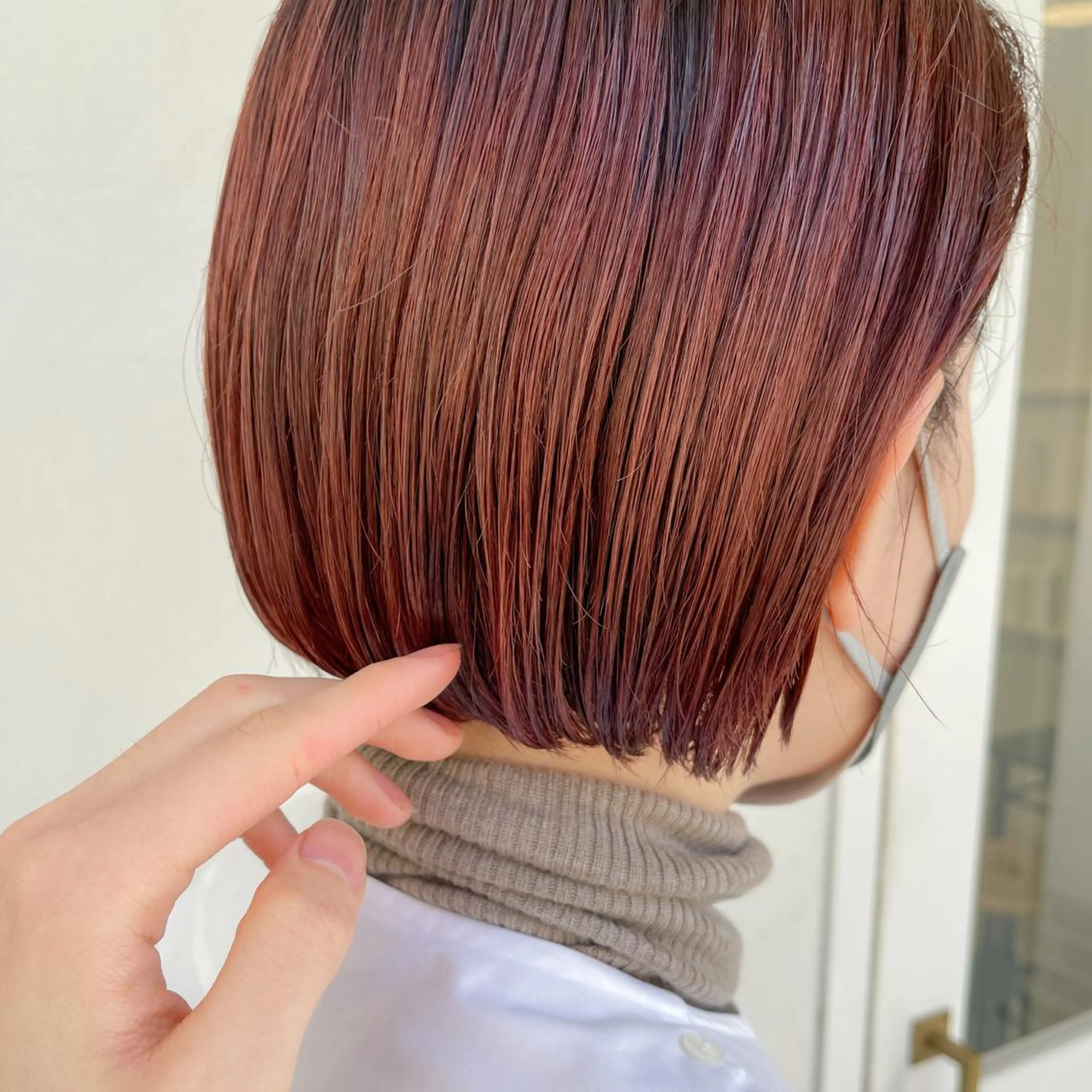 ショート ボブ カット ヘアカラー トリートメント kyon.hair 韓国カットカラーのヘアスタイル