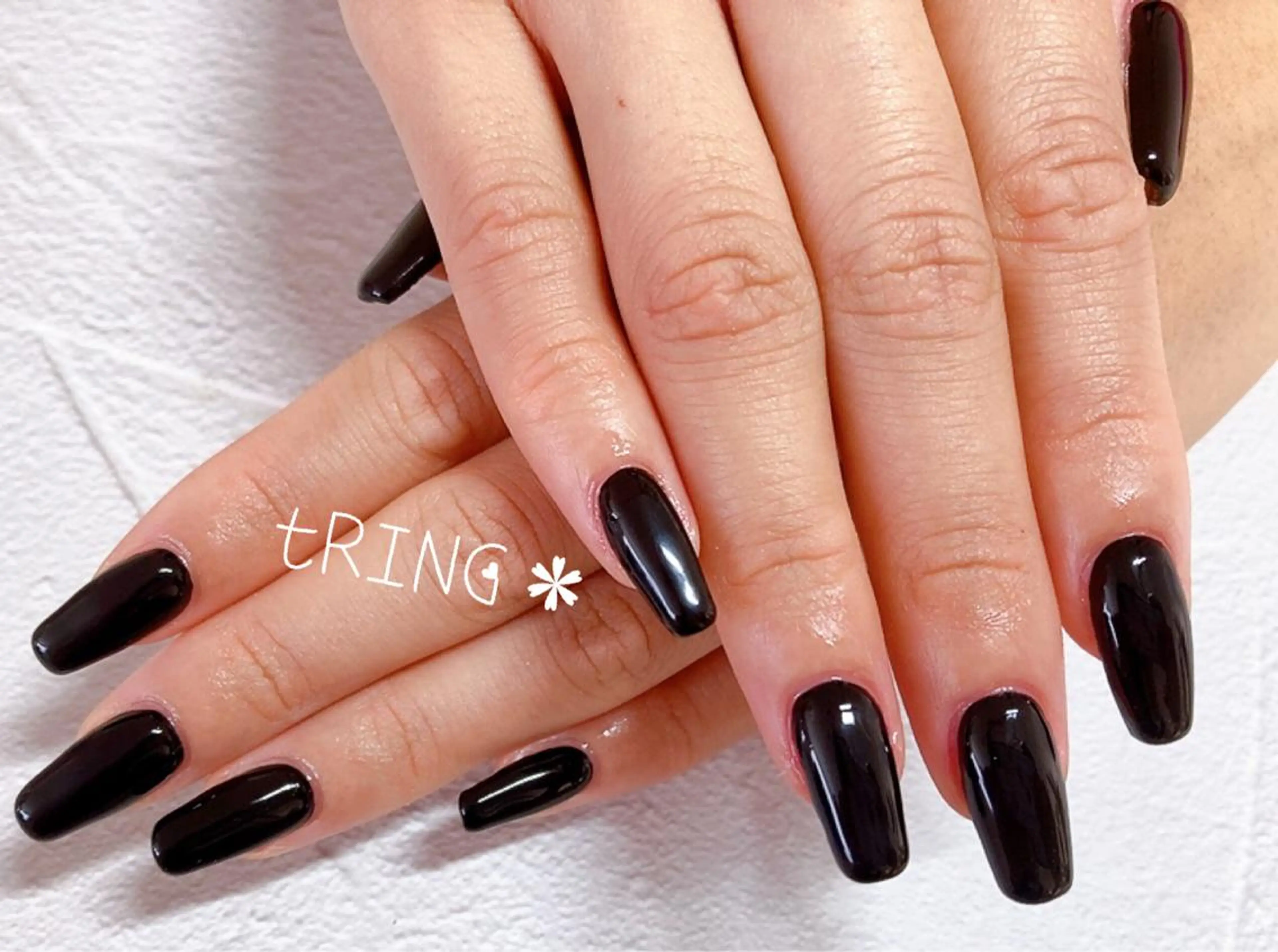 ネイル ハンドネイル tRING＊ しいの木台のネイルデザイン