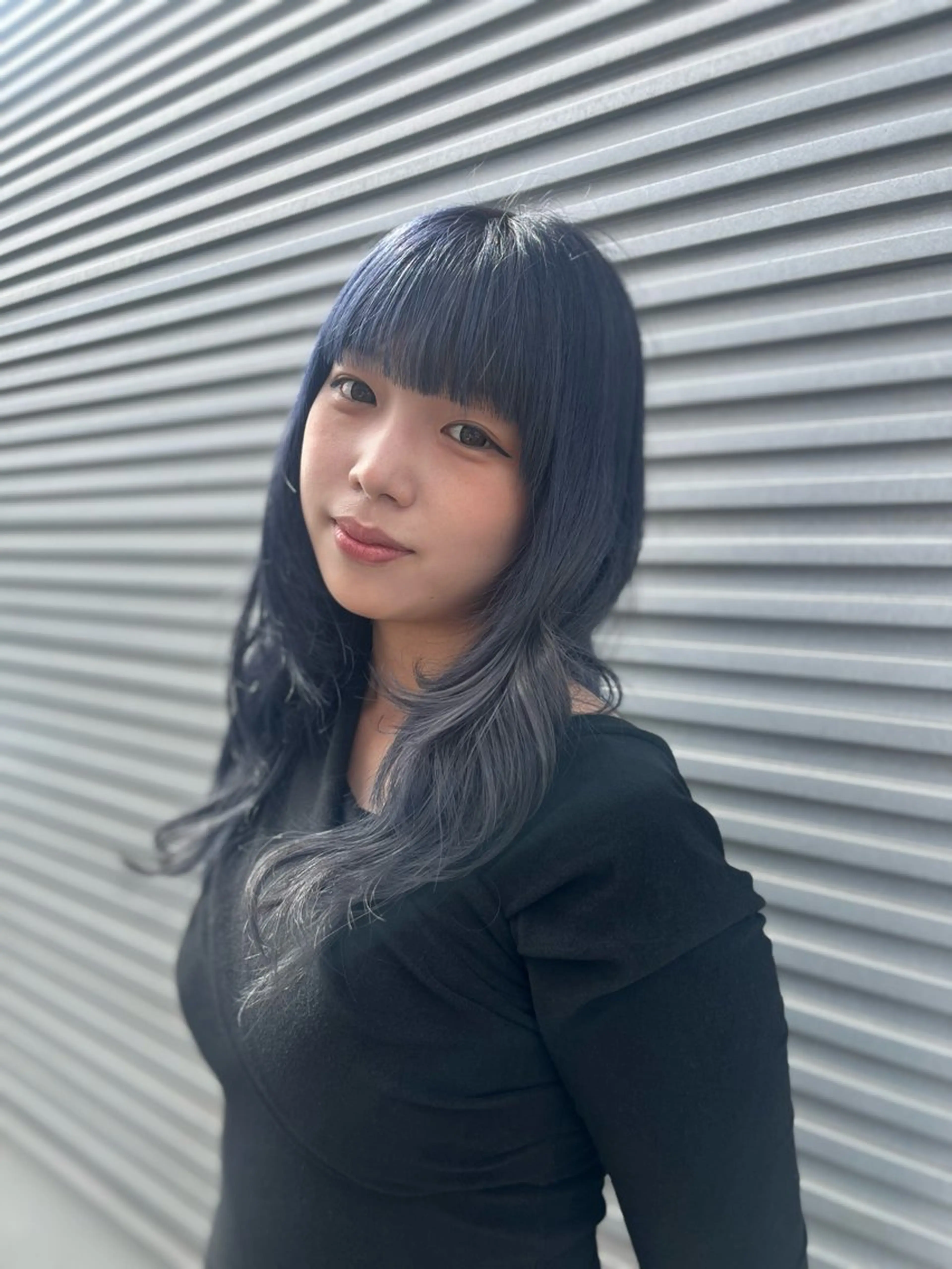 ロング カラー カット ヘアカラー トリートメント ベージュカラー⌇ くびれヘア.𐙚心音のヘアスタイル