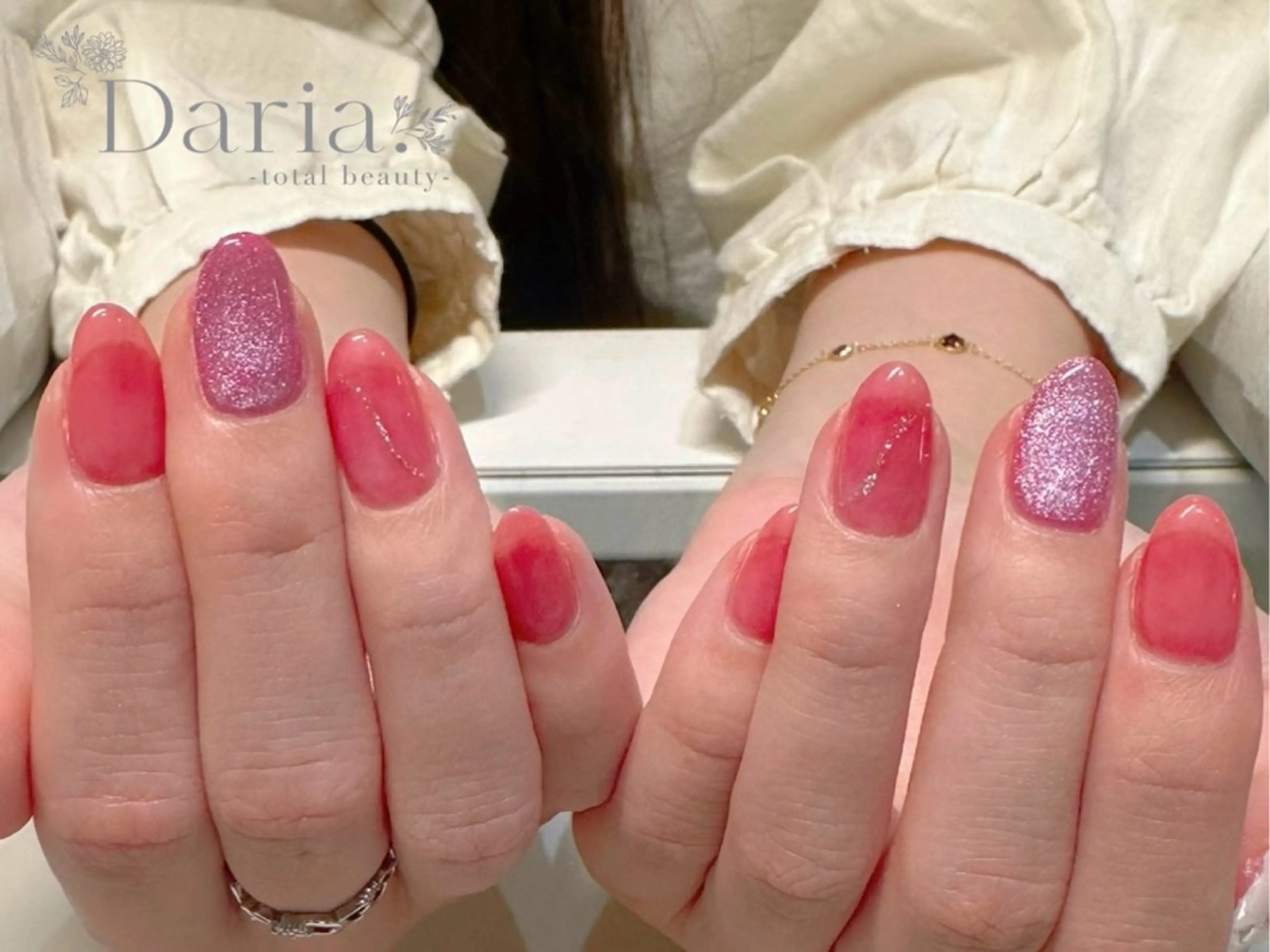 ネイル マグネットネイル ワンカラーネイル Daria. nailのマツエク・マツパデザイン