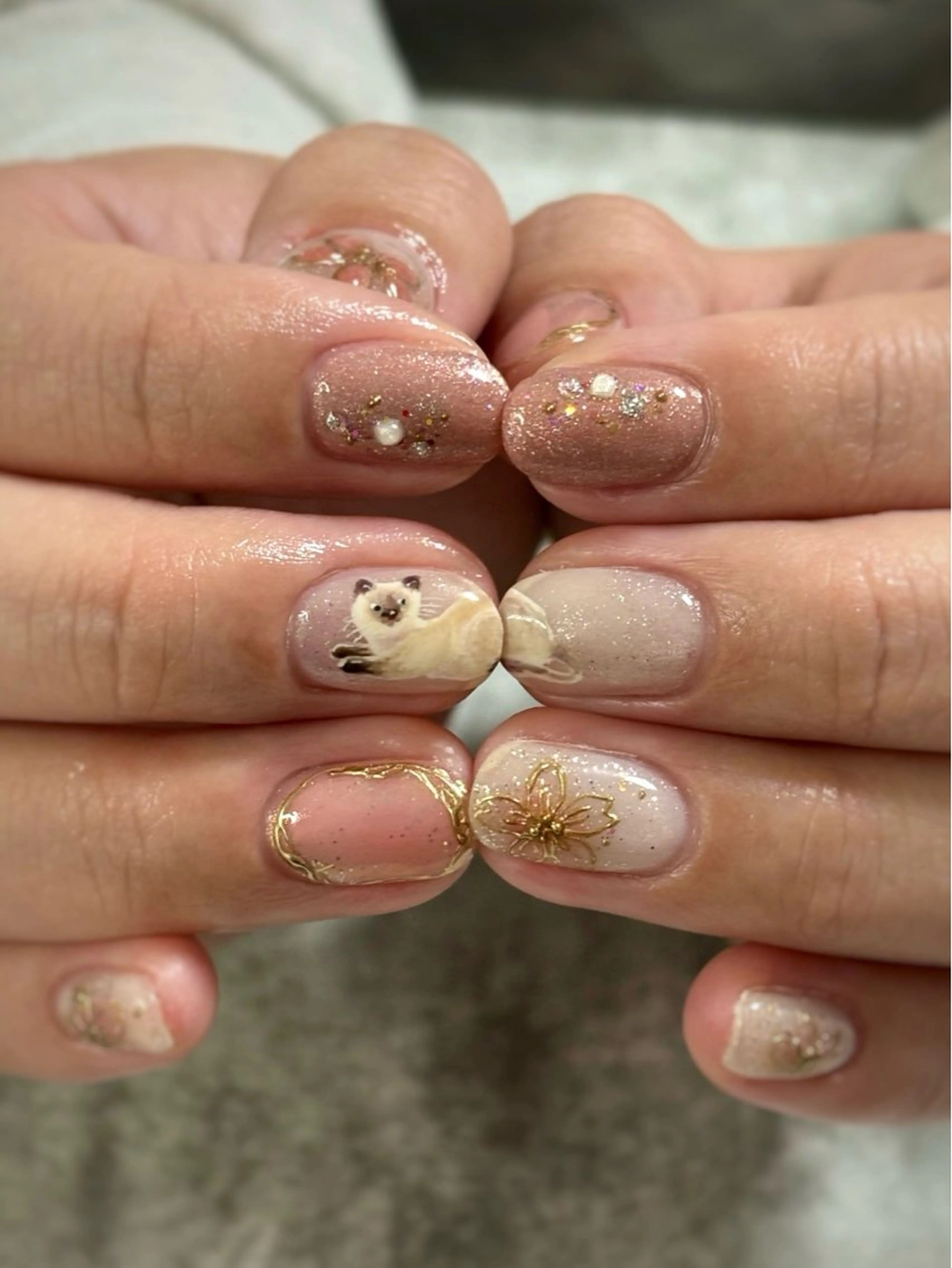 ネイル ハンドネイル FIORITURA Maikoのネイルデザイン