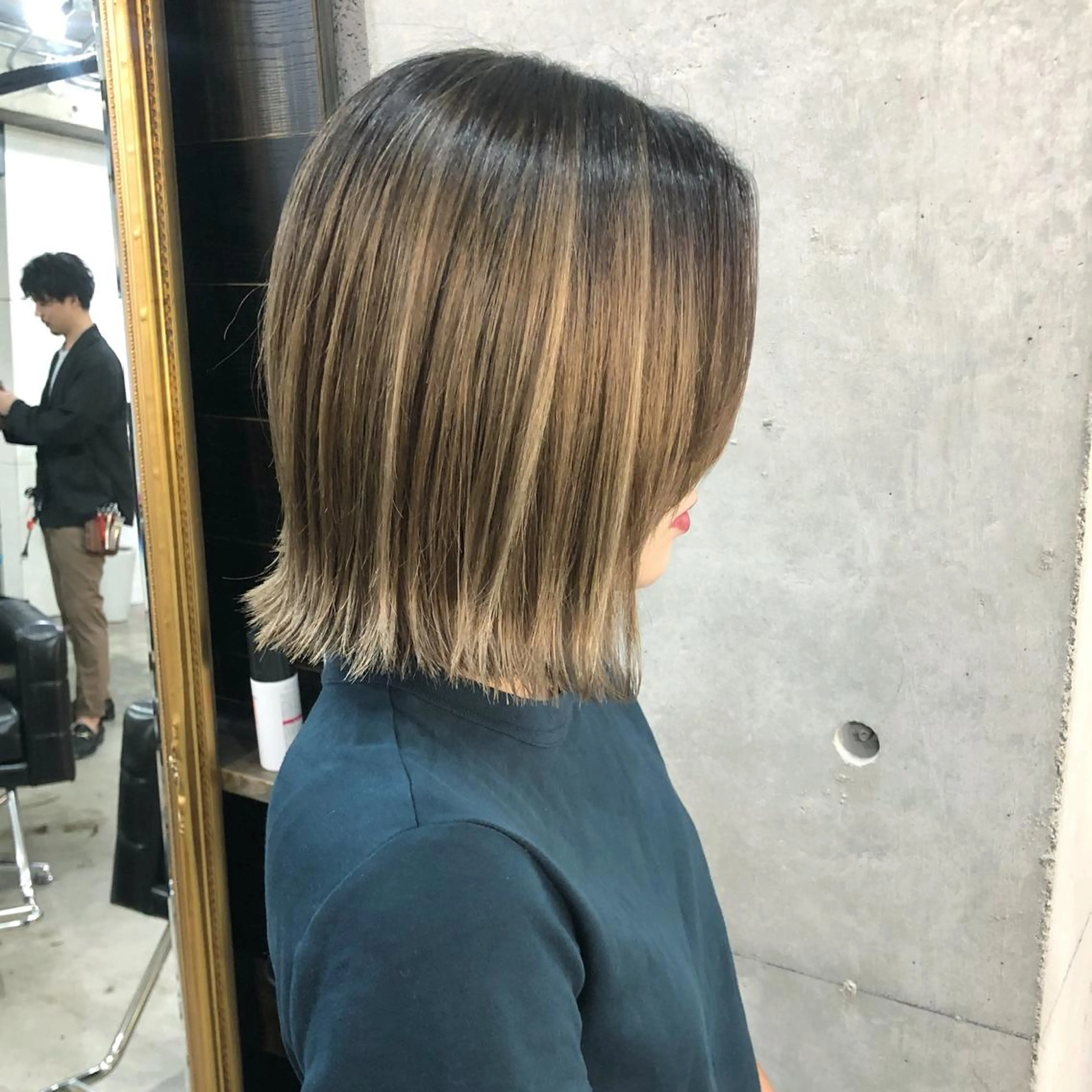 ショート カラー キッズ ネイル マツエク・マツパ 中山 天地のヘアスタイル