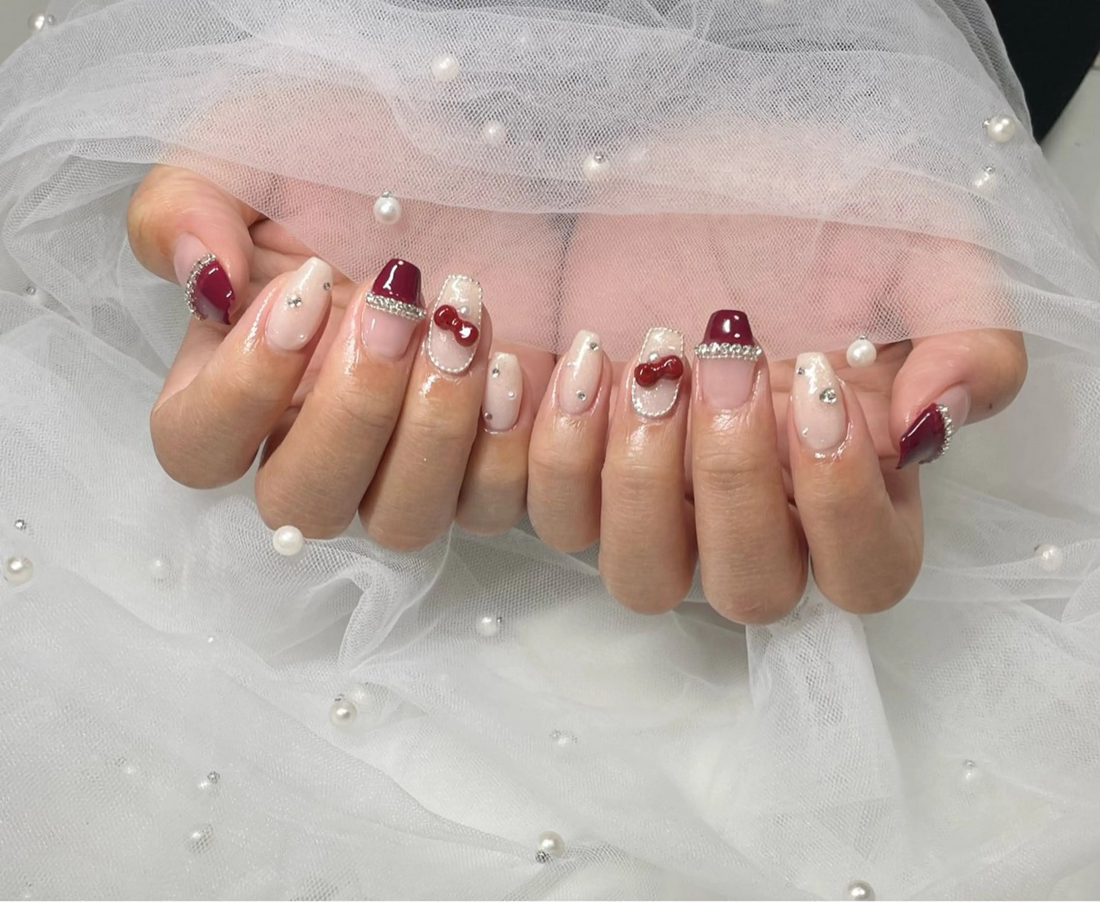 ネイル ハンドネイル 🦋 Rina🦋のネイルデザイン