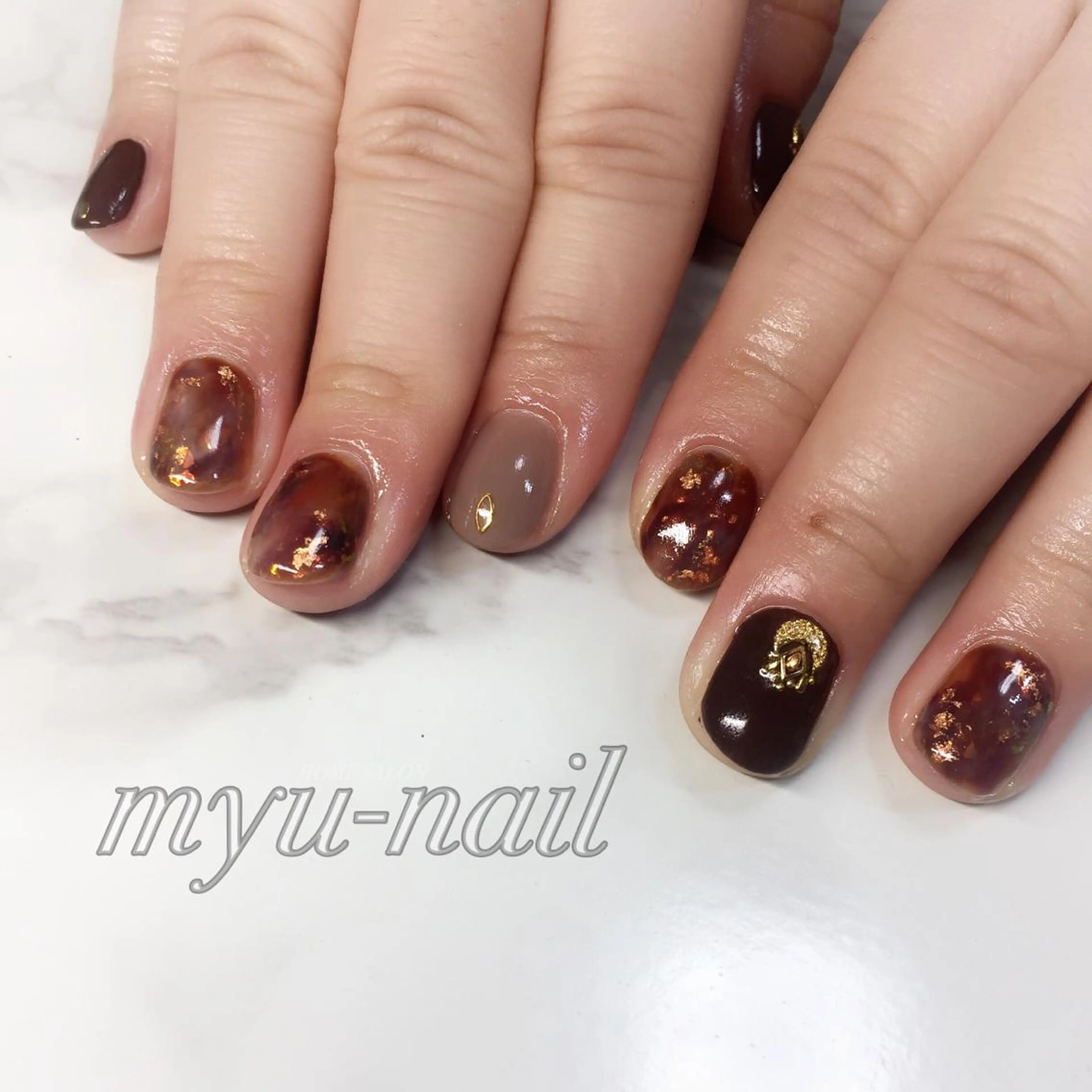 ネイル ホームサロン myu-nailのネイルデザイン