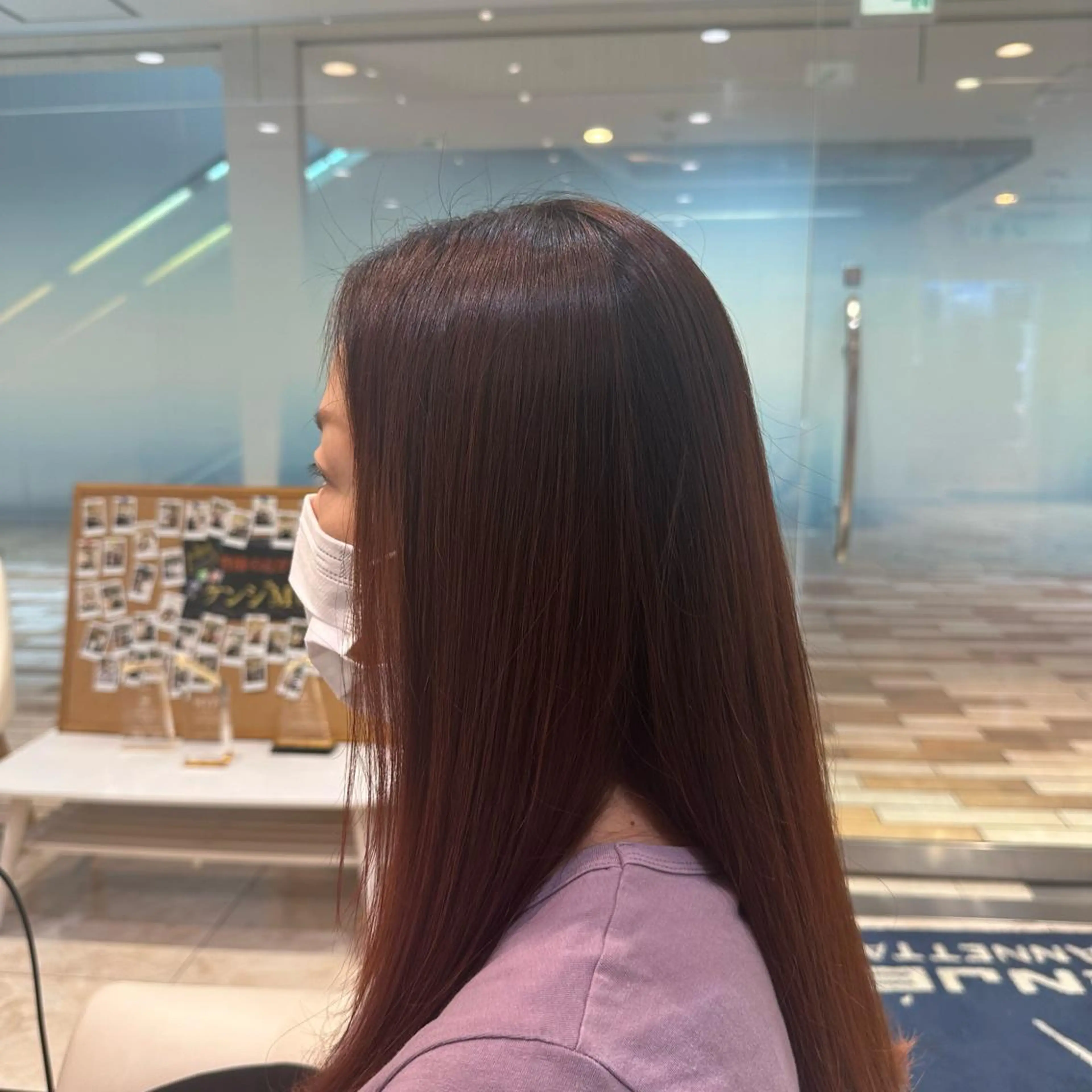 ロング 波巻パーマ/毛流れ パーマ☘️りゅうせいのヘアスタイル