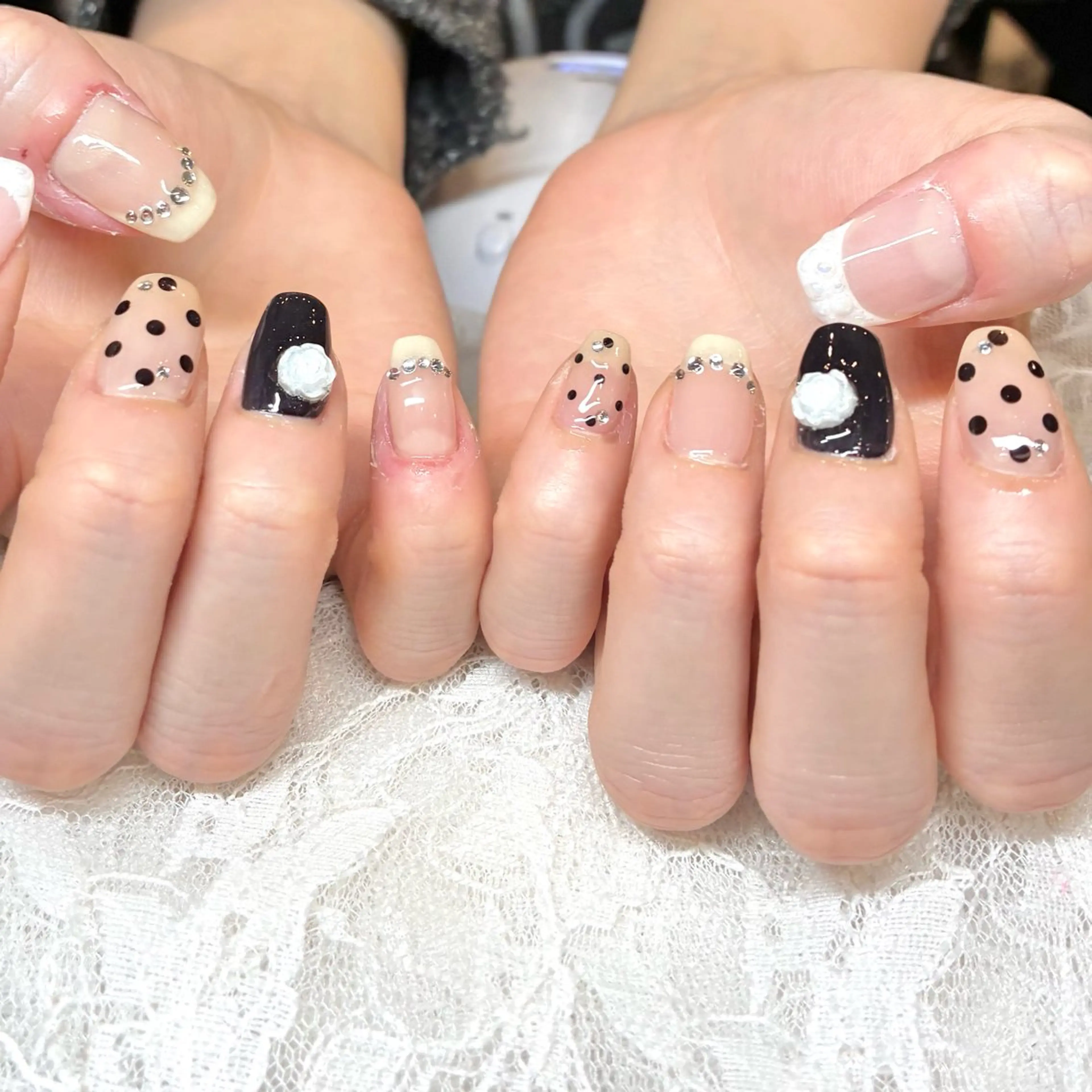 ネイル ハンドネイル HANA ソブエのネイルデザイン