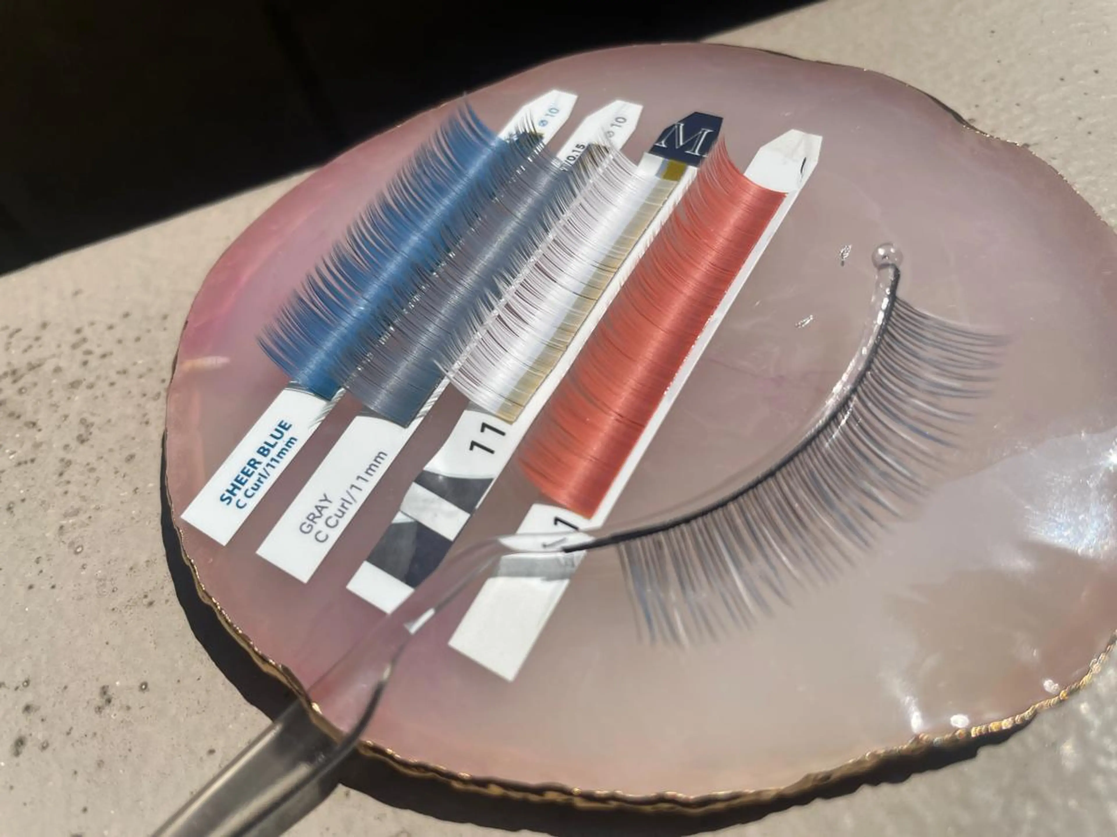 【カラーエクステ🌈】セーブル160本《他店オフ&コーティング込》の写真